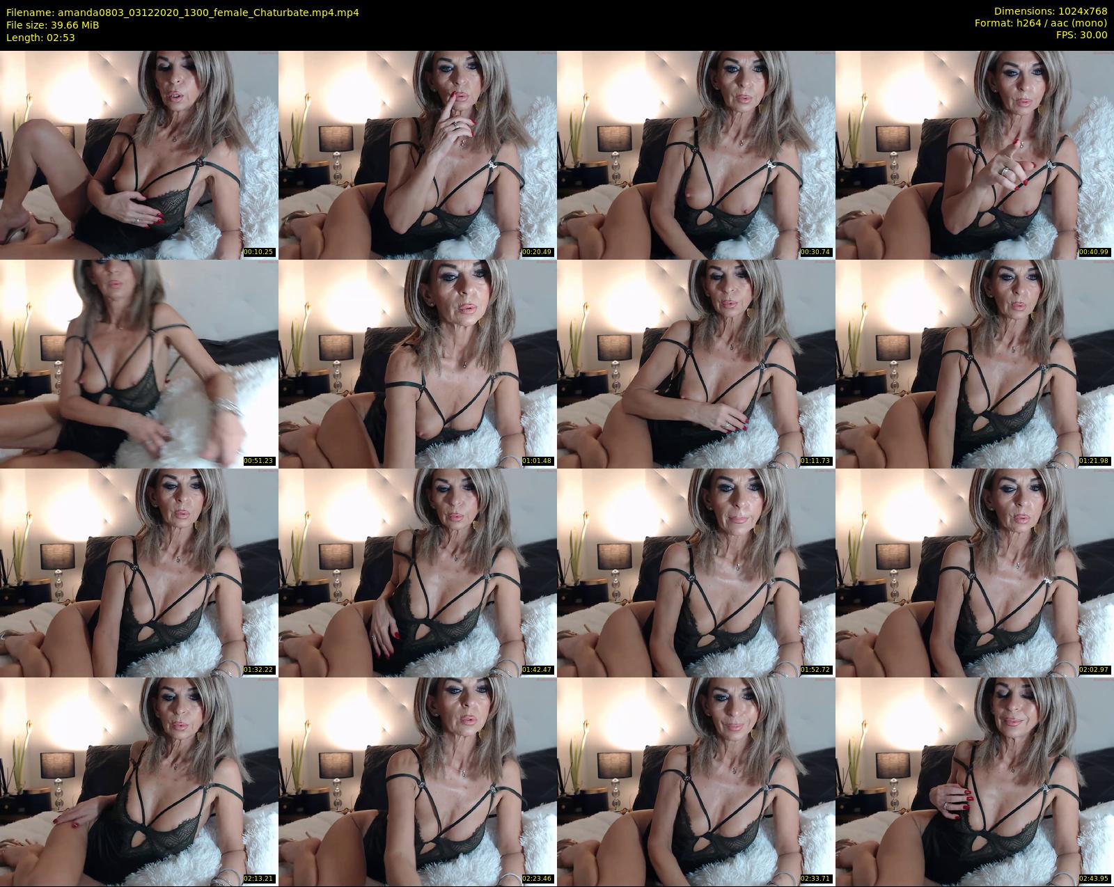 amanda0803 — 3 minute Chaturbate female cam show recording, 720p, Dec 3, 2020