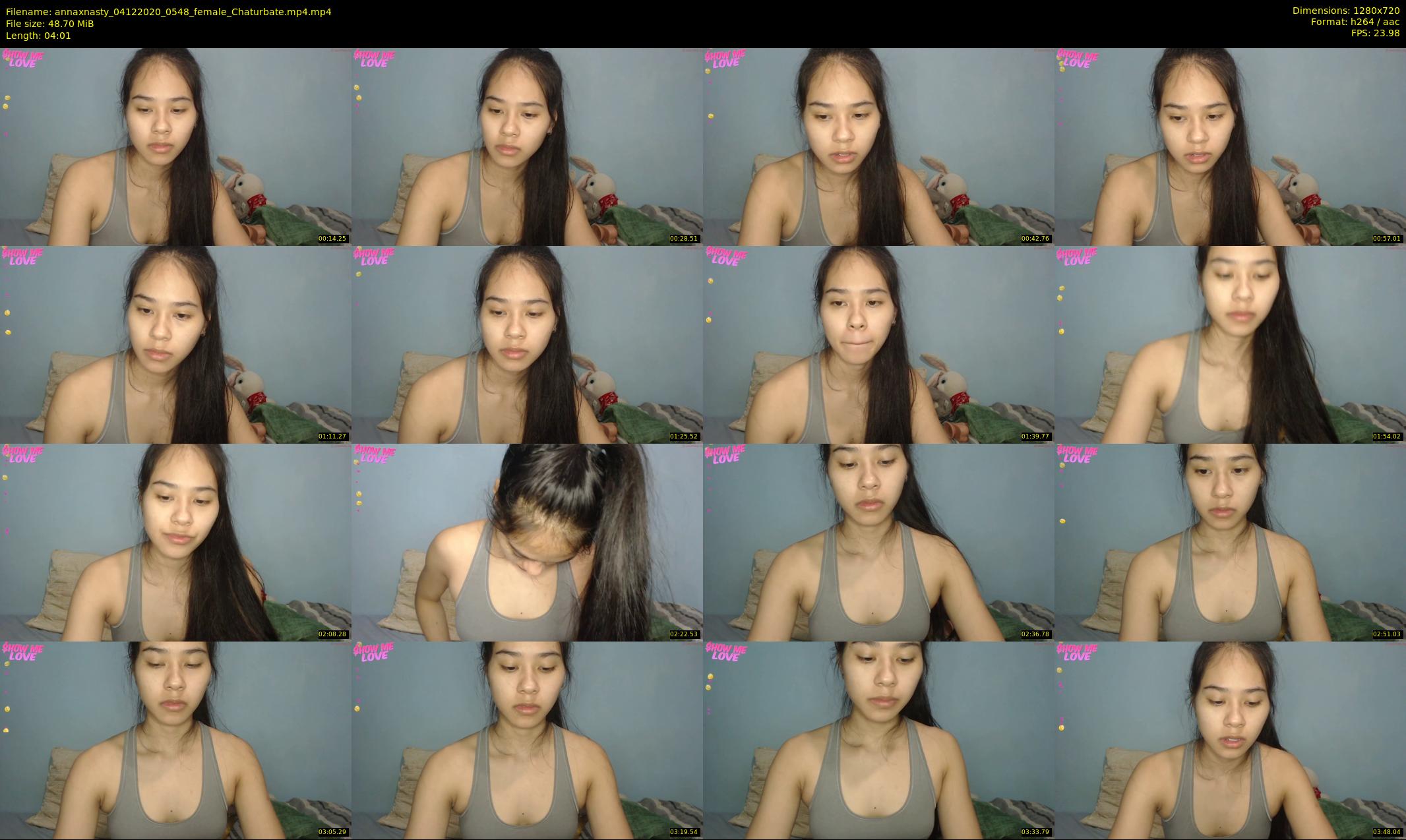 annaxnasty — 5 minute Chaturbate female cam show recording, 720p, Dec 4, 2020