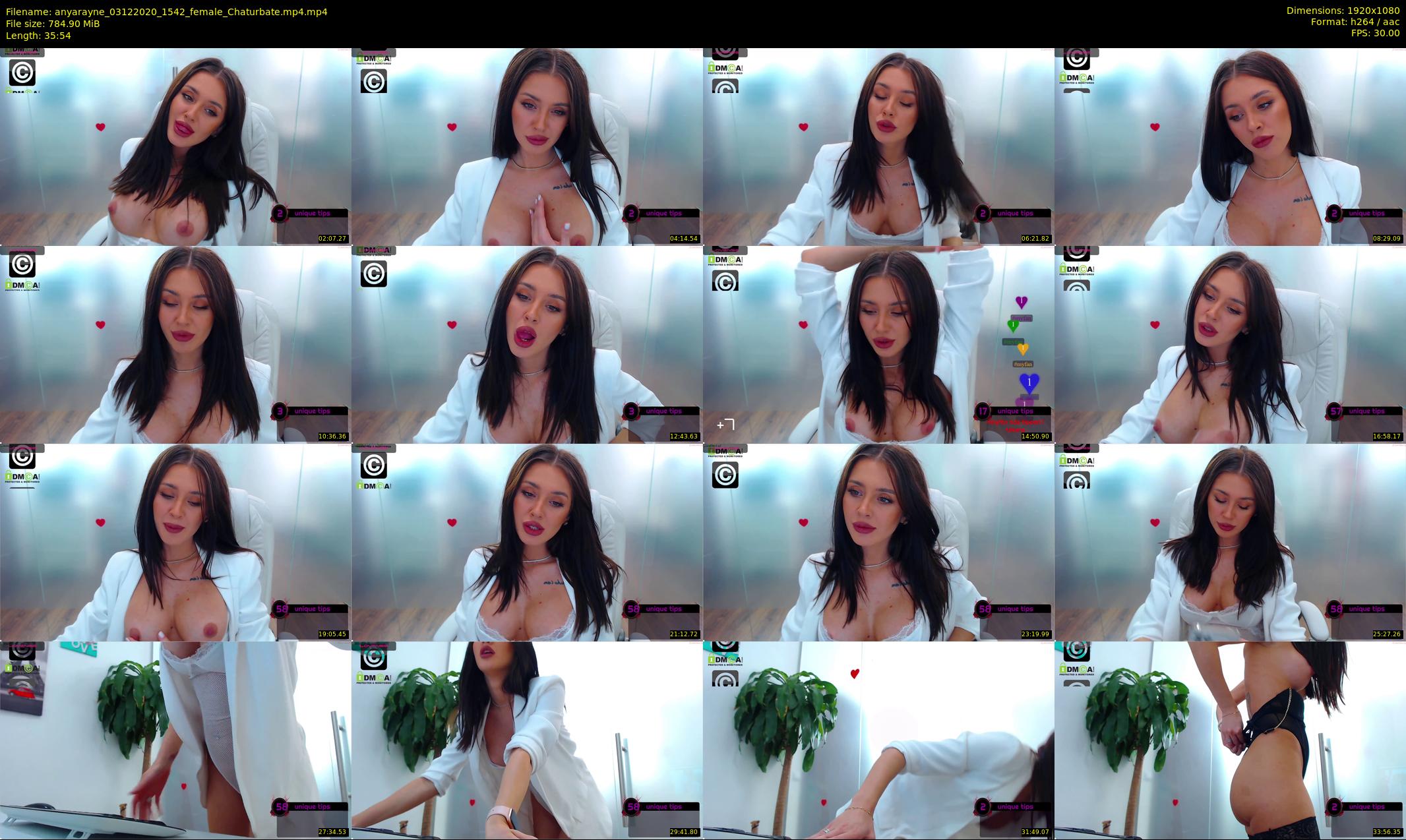 anyarayne — 36 minute Chaturbate female cam show recording, 1080p, Dec 3, 2020