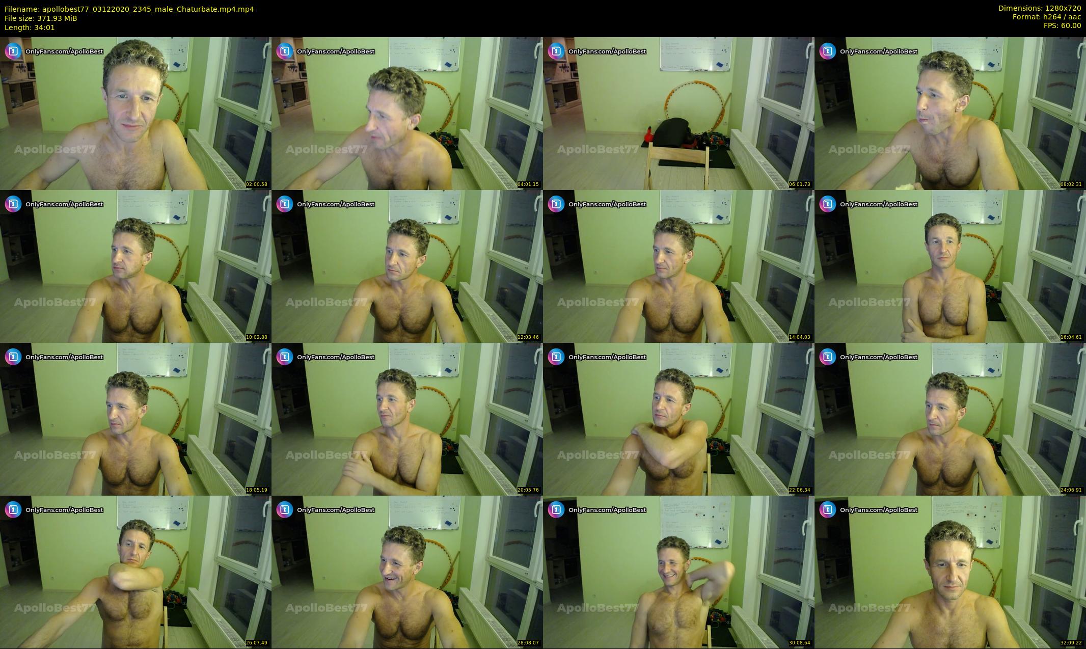 apollobest77 — 35 minute Chaturbate male cam show recording, 720p, Dec 3, 2020