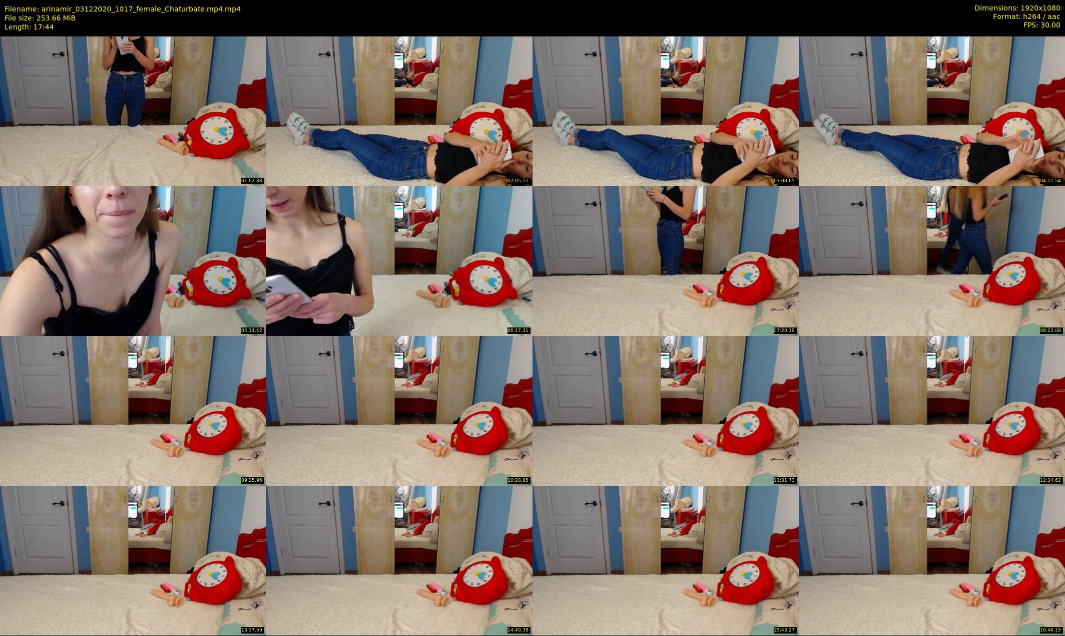 arinamir — 18 minute Chaturbate female cam show recording, 1080p, Dec 3, 2020