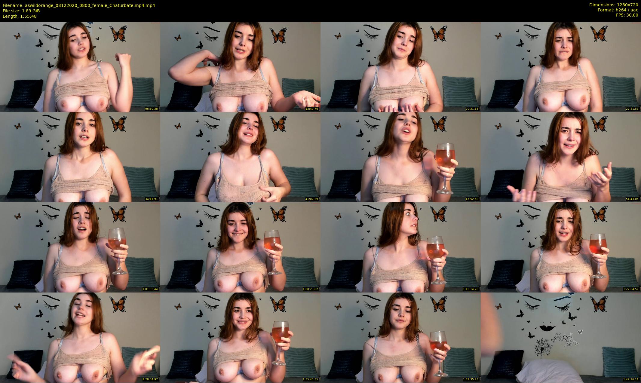 aswildorange — 116 minute Chaturbate female cam show recording, 720p, Dec 3, 2020