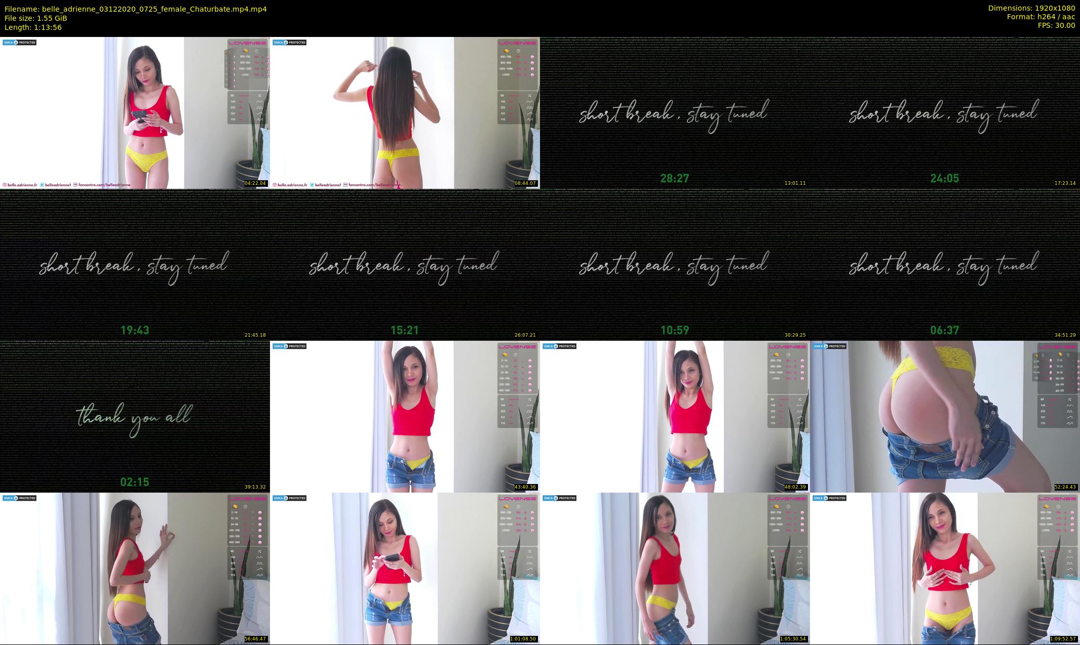 belle_adrienne — 74 minute Chaturbate couple cam show recording, 1080p, Dec 3, 2020