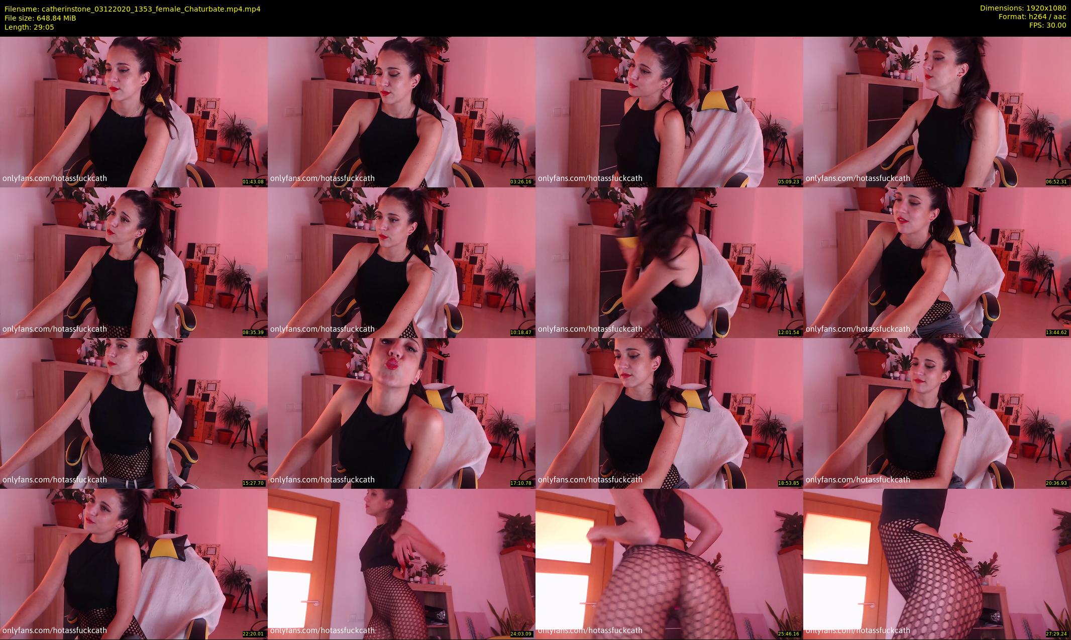 catherinstone — 30 minute Chaturbate female cam show recording, 1080p, Dec 3, 2020