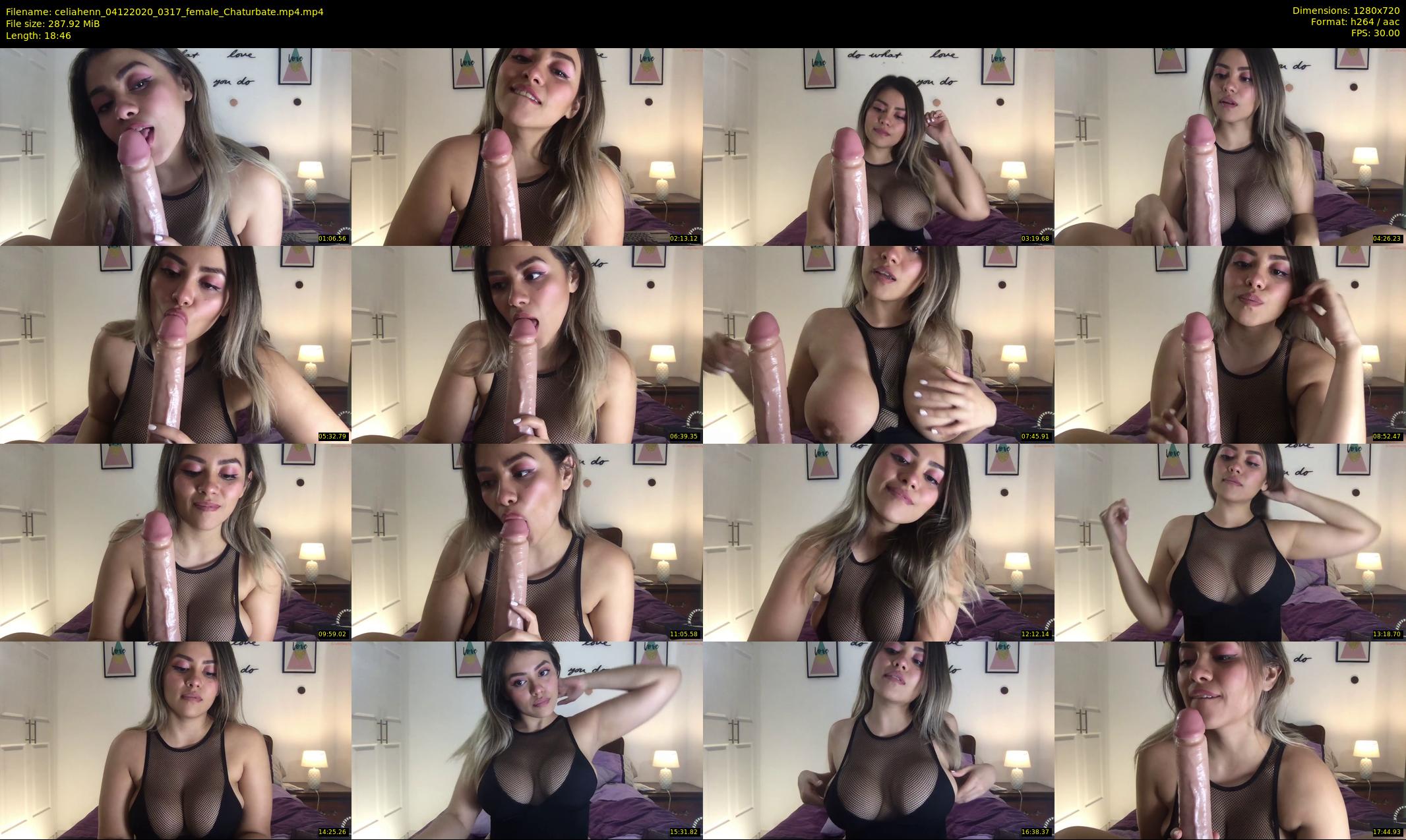 celiahenn — 19 minute Chaturbate female cam show recording, 720p, Dec 4, 2020