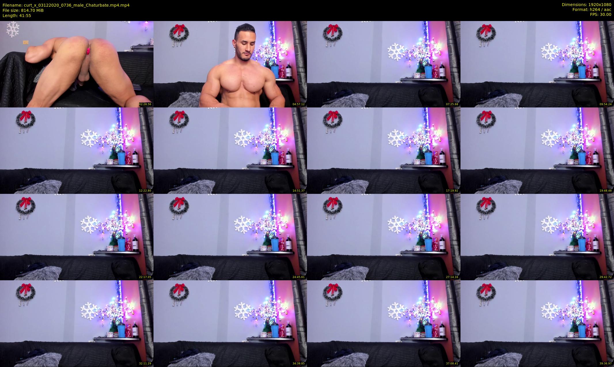 curt_x — 42 minute Chaturbate male cam show recording, 1080p, Dec 3, 2020