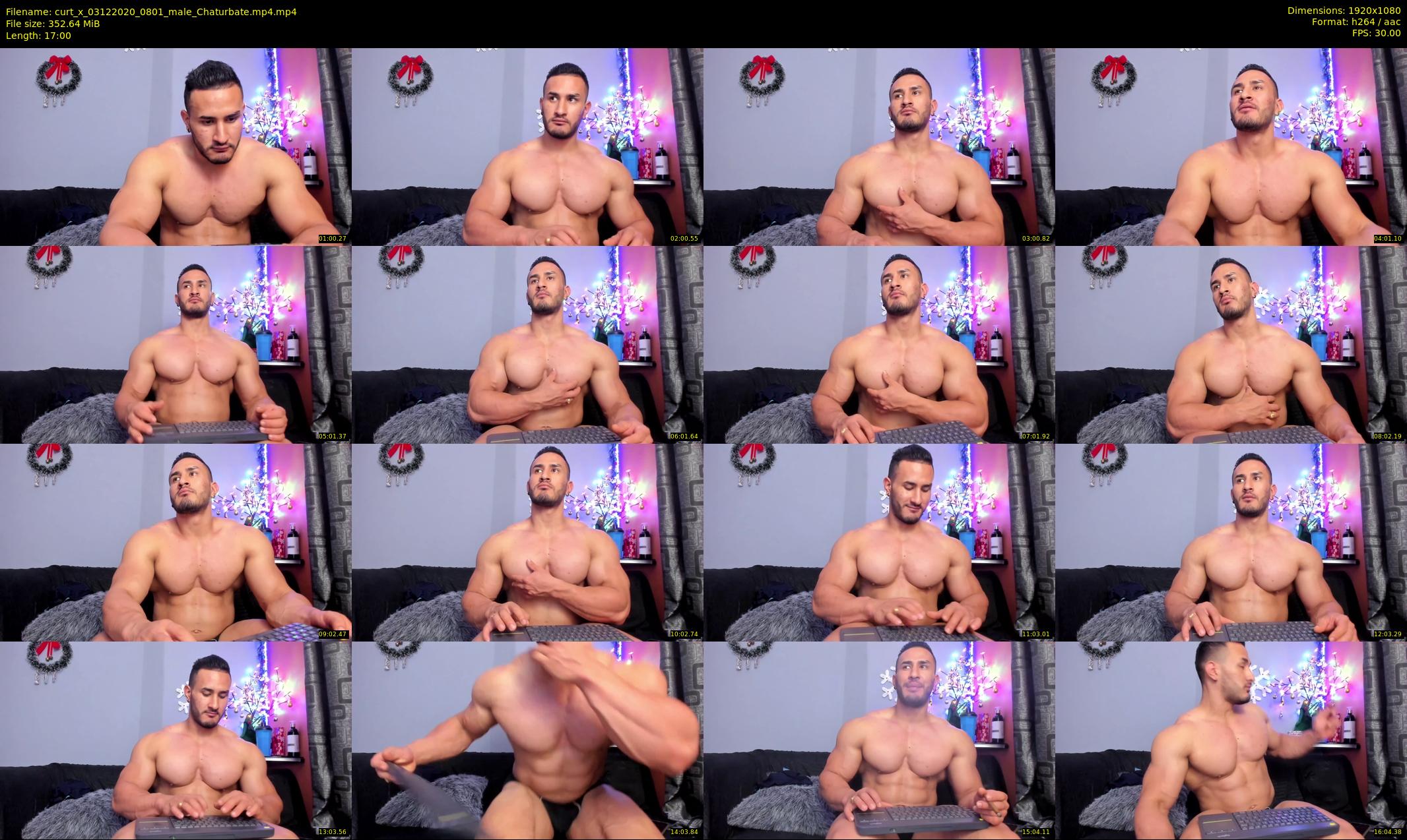 curt_x — 17 minute Chaturbate male cam show recording, 1080p, Dec 3, 2020