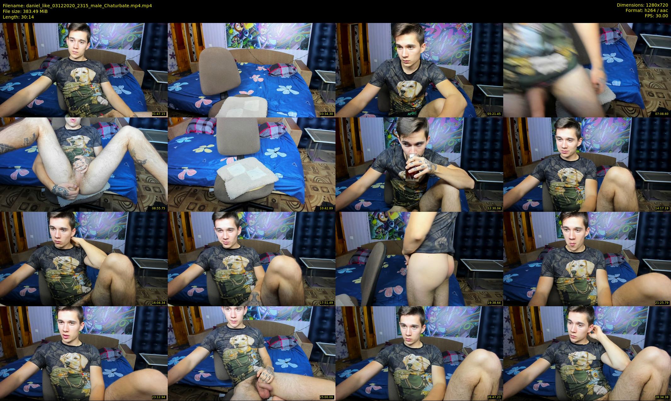 daniel_like — 31 minute Chaturbate male cam show recording, 720p, Dec 3, 2020