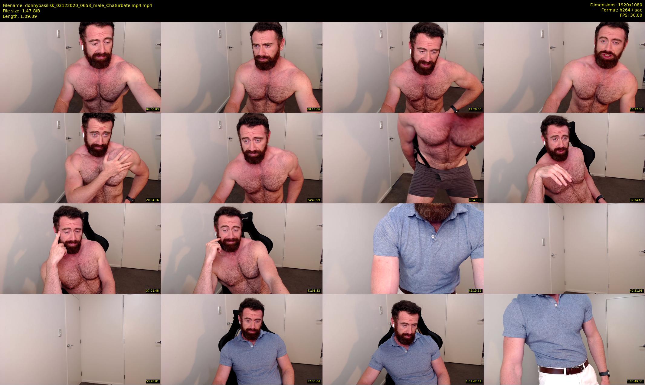 donnybasilisk — 70 minute Chaturbate male cam show recording, 1080p, Dec 3, 2020