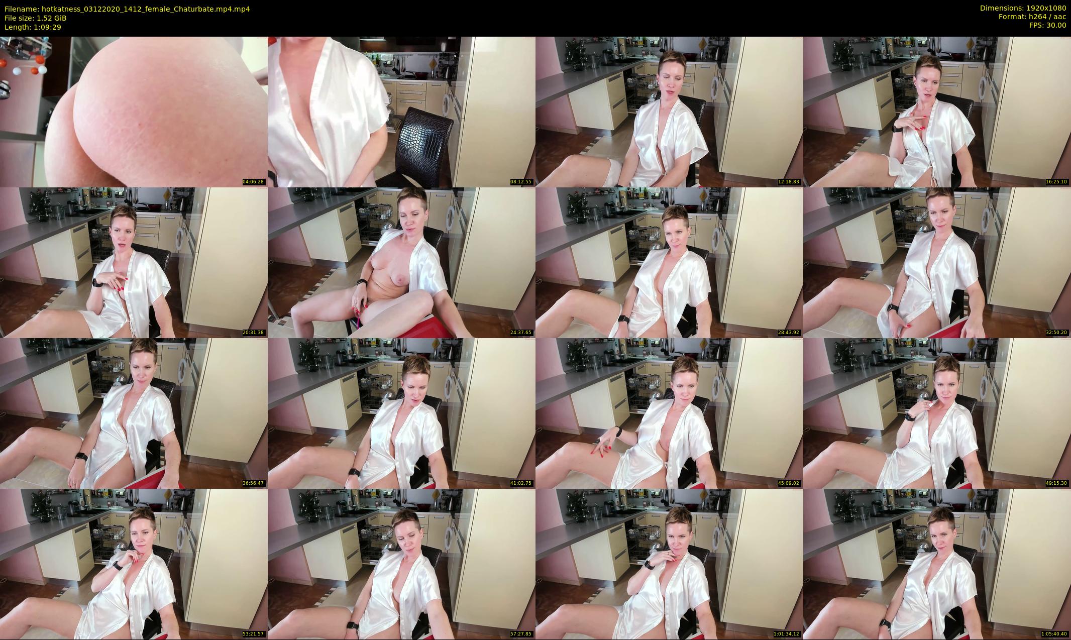 hotkatness — 70 minute Chaturbate female cam show recording, 1080p, Dec 3, 2020