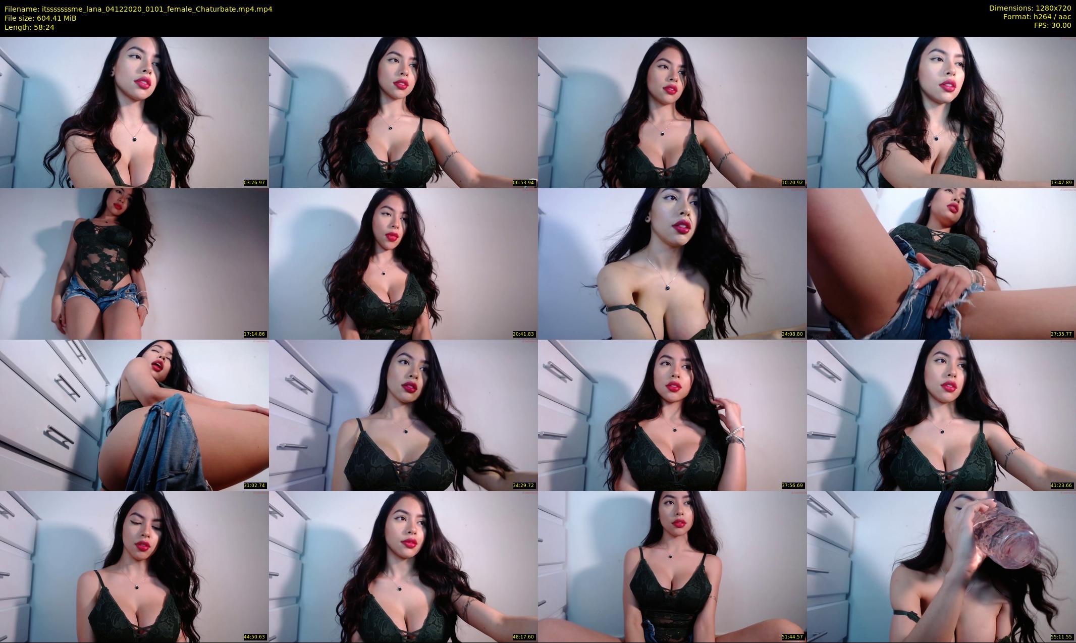 itsssssssme_lana — 59 minute Chaturbate female cam show recording, 720p, Dec 4, 2020