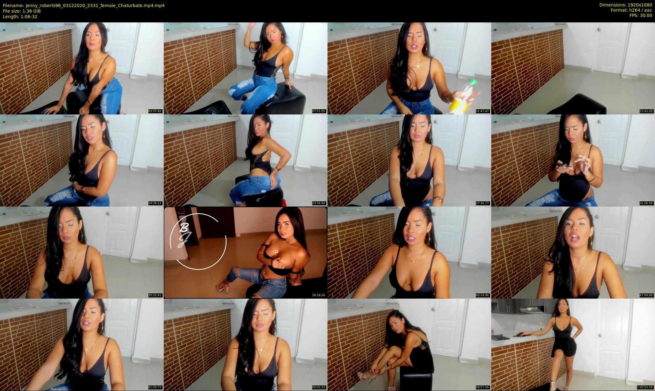 jenny_roberts96 — 67 minute Chaturbate female cam show recording, 1080p, Dec 3, 2020