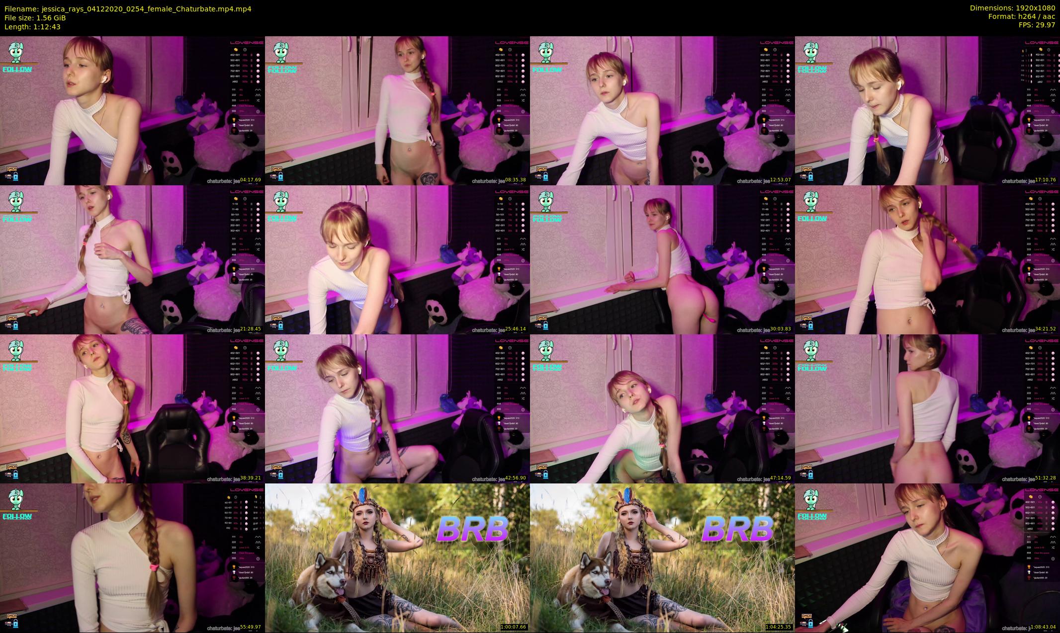 jessica_rays — 73 minute Chaturbate couple cam show recording, 1080p, Dec 4, 2020