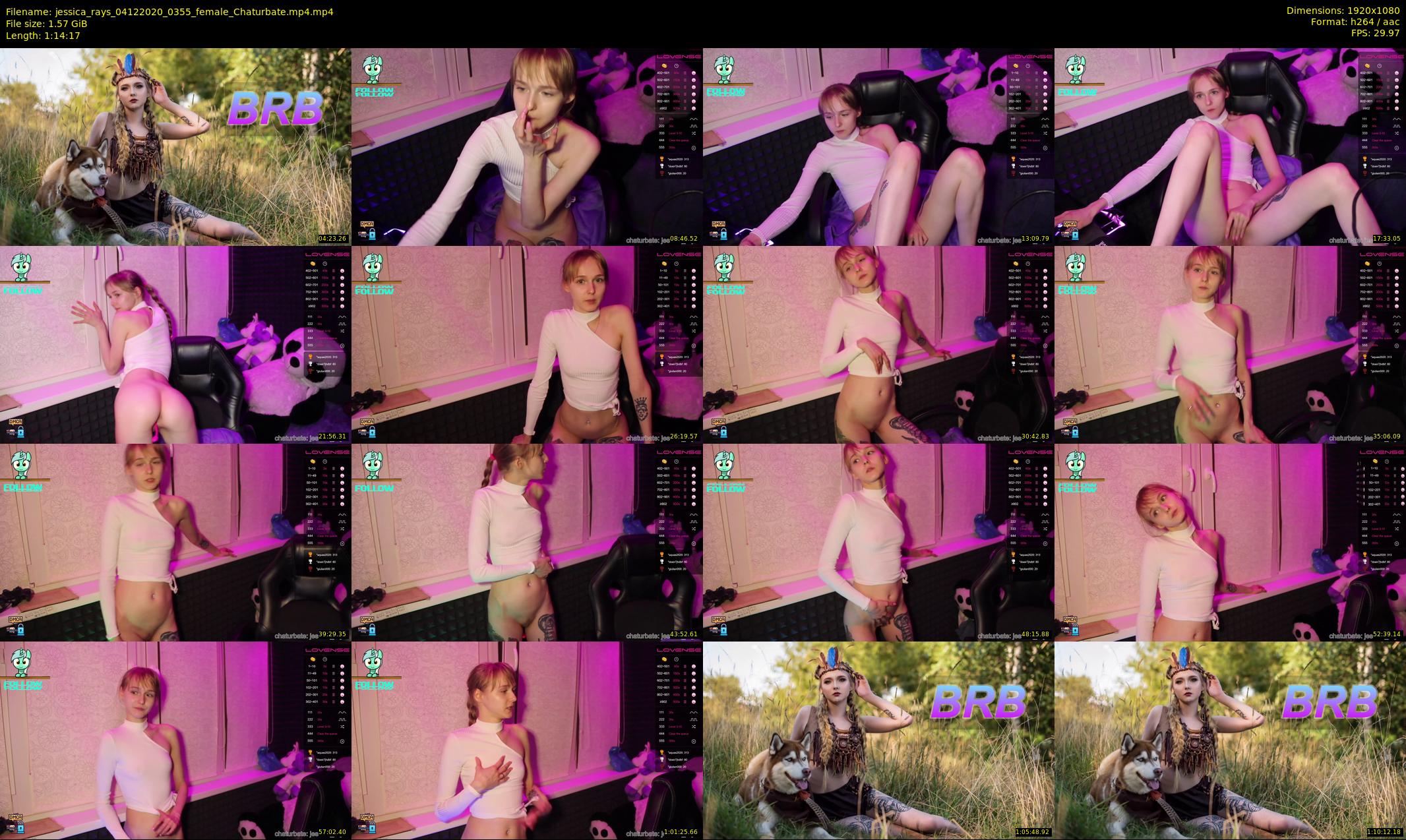 jessica_rays — 75 minute Chaturbate couple cam show recording, 1080p, Dec 4, 2020