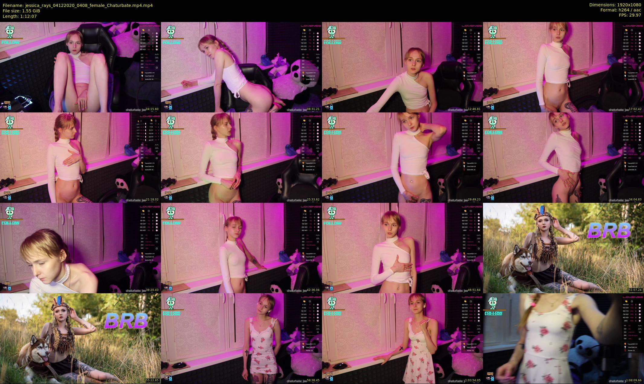 jessica_rays — 73 minute Chaturbate couple cam show recording, 1080p, Dec 4, 2020