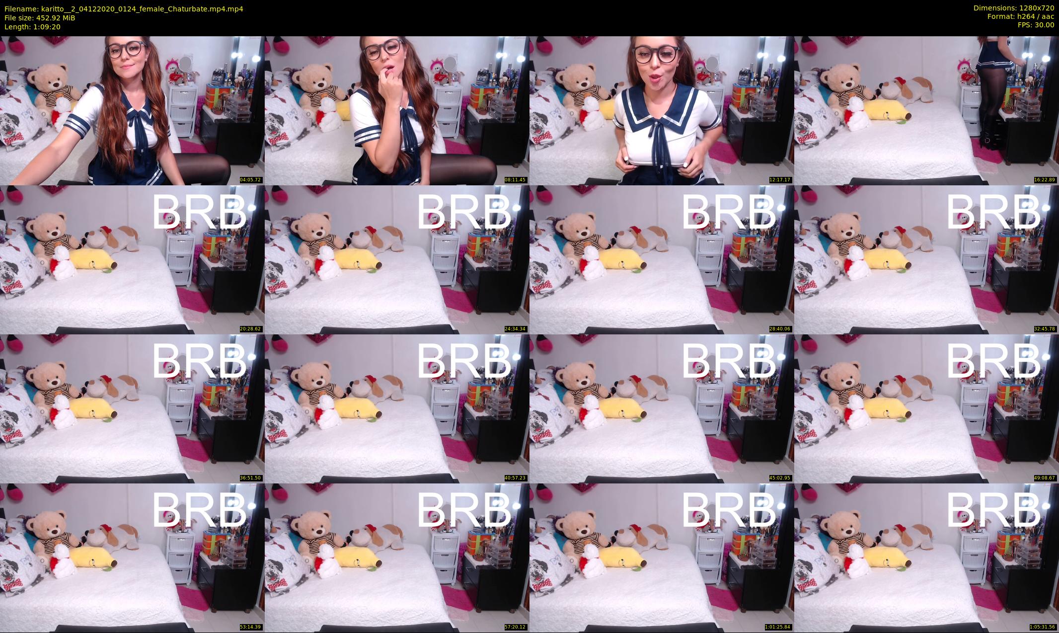 karitto__2 — 70 minute Chaturbate female cam show recording, 720p, Dec 4, 2020