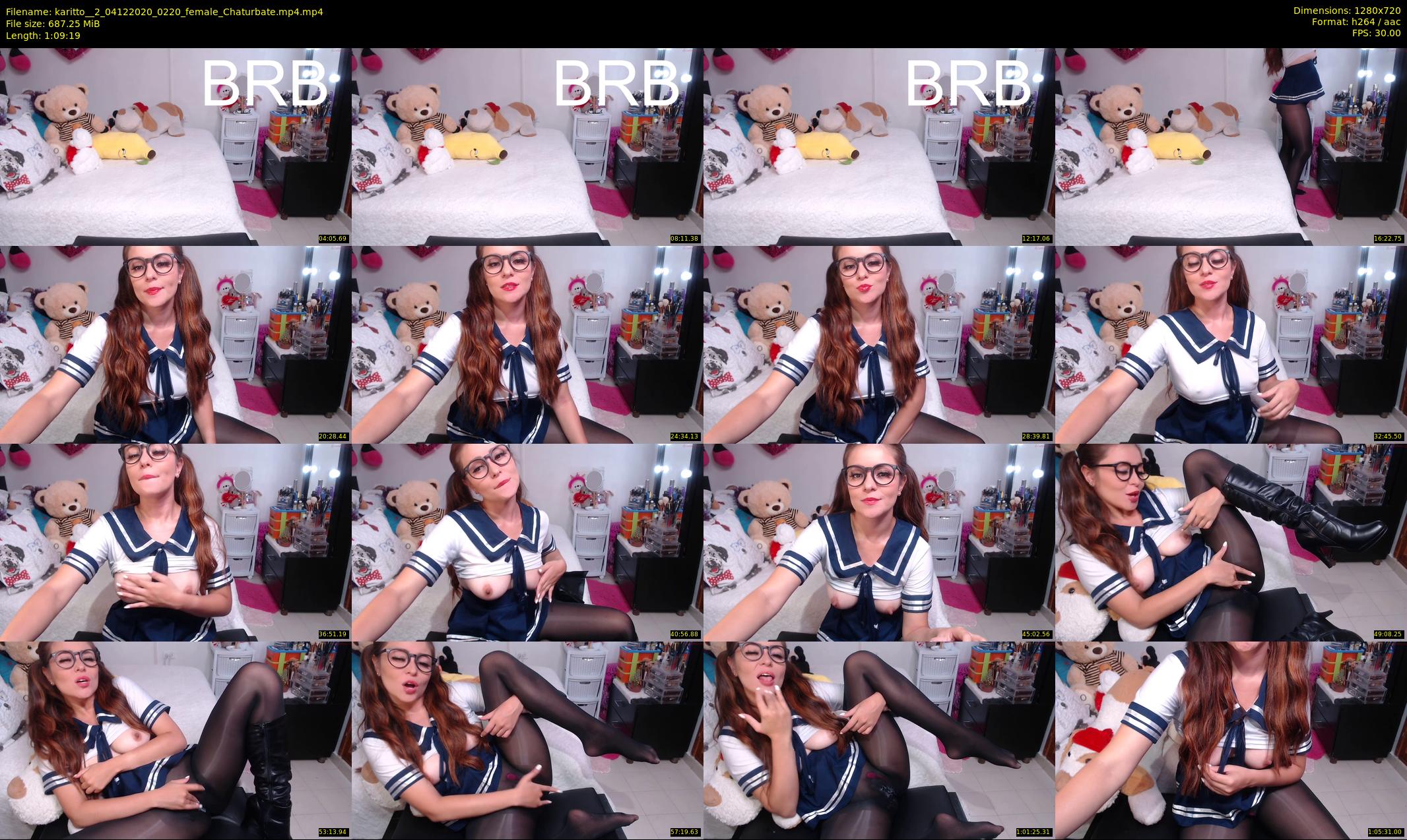 karitto__2 — 70 minute Chaturbate female cam show recording, 720p, Dec 4, 2020