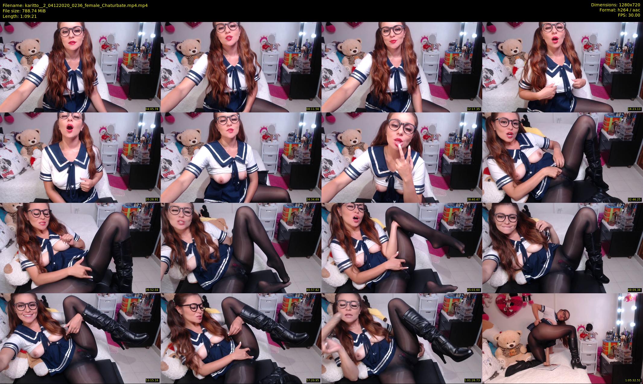 karitto__2 — 70 minute Chaturbate female cam show recording, 720p, Dec 4, 2020