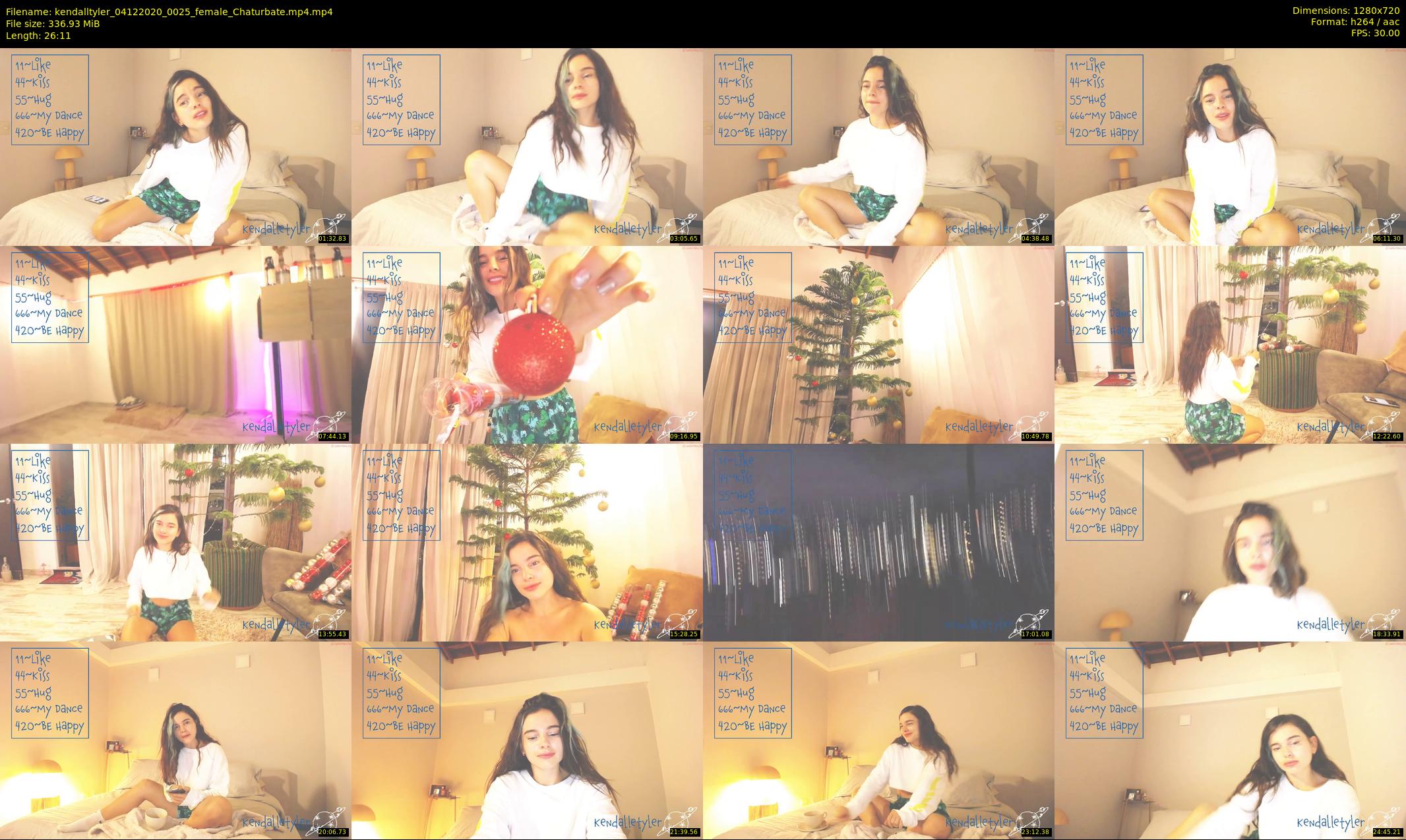 kendalltyler — 27 minute Chaturbate female cam show recording, 720p, Dec 4, 2020