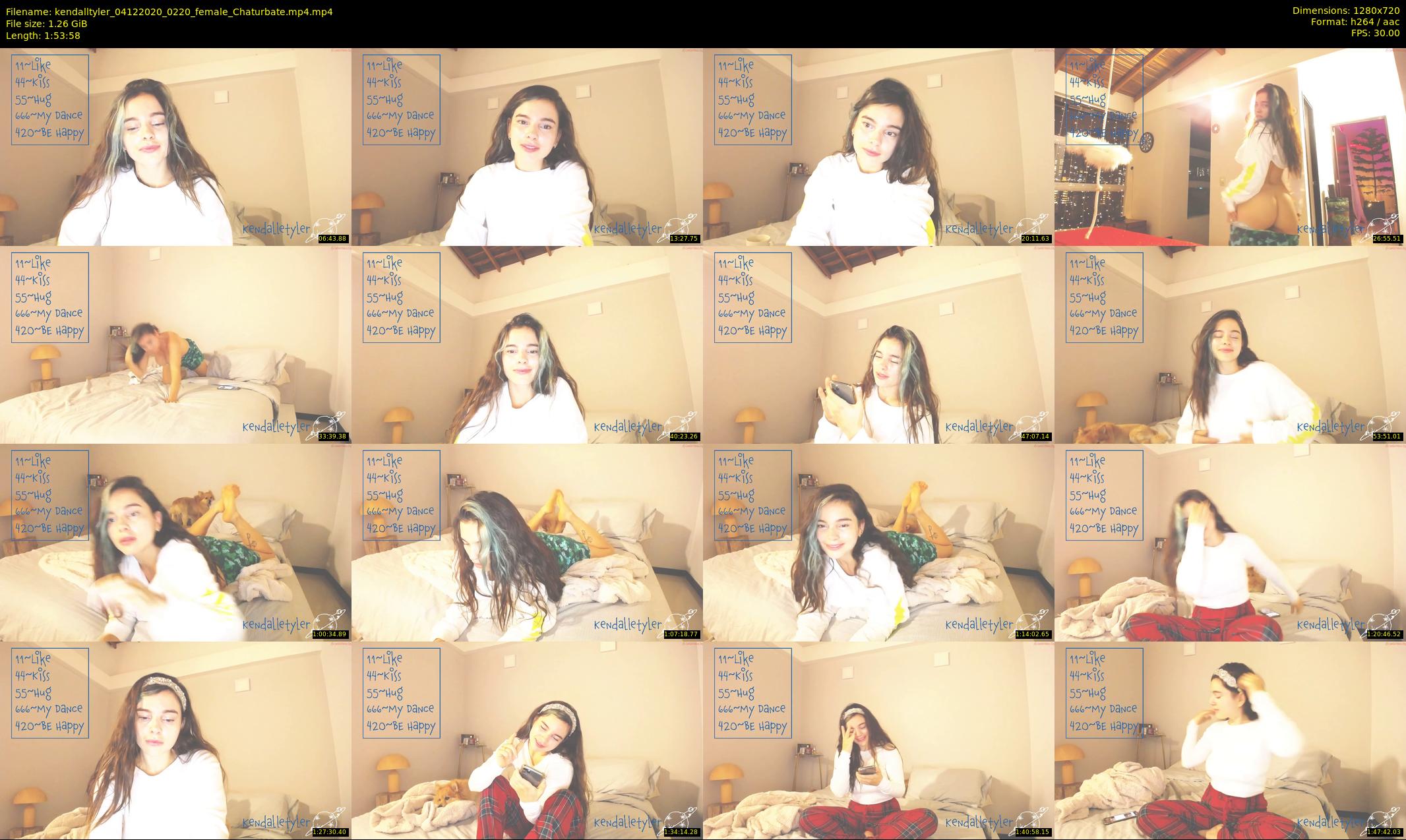 kendalltyler — 114 minute Chaturbate female cam show recording, 720p, Dec 4, 2020