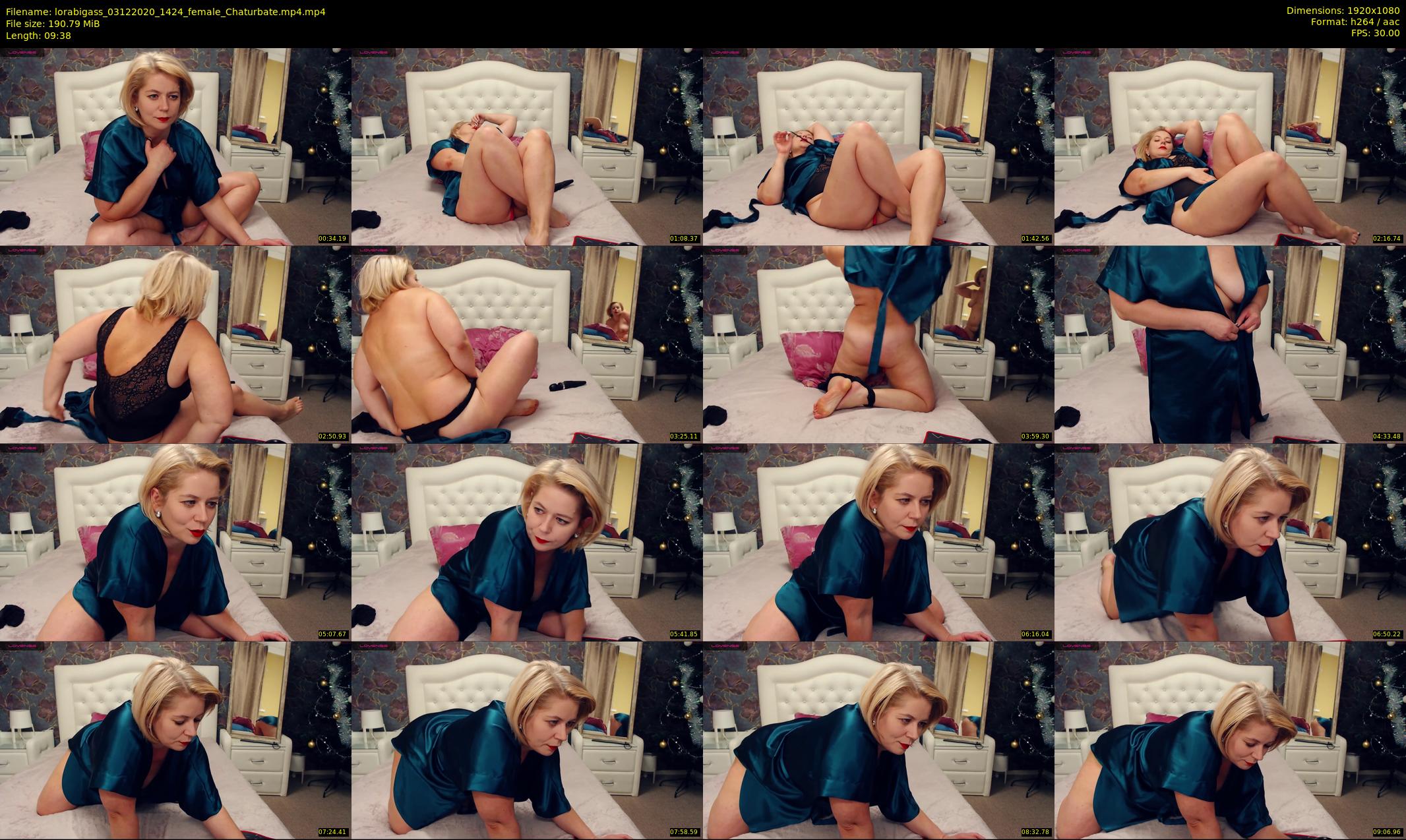 lorabigass — 10 minute Chaturbate female cam show recording, 1080p, Dec 3, 2020