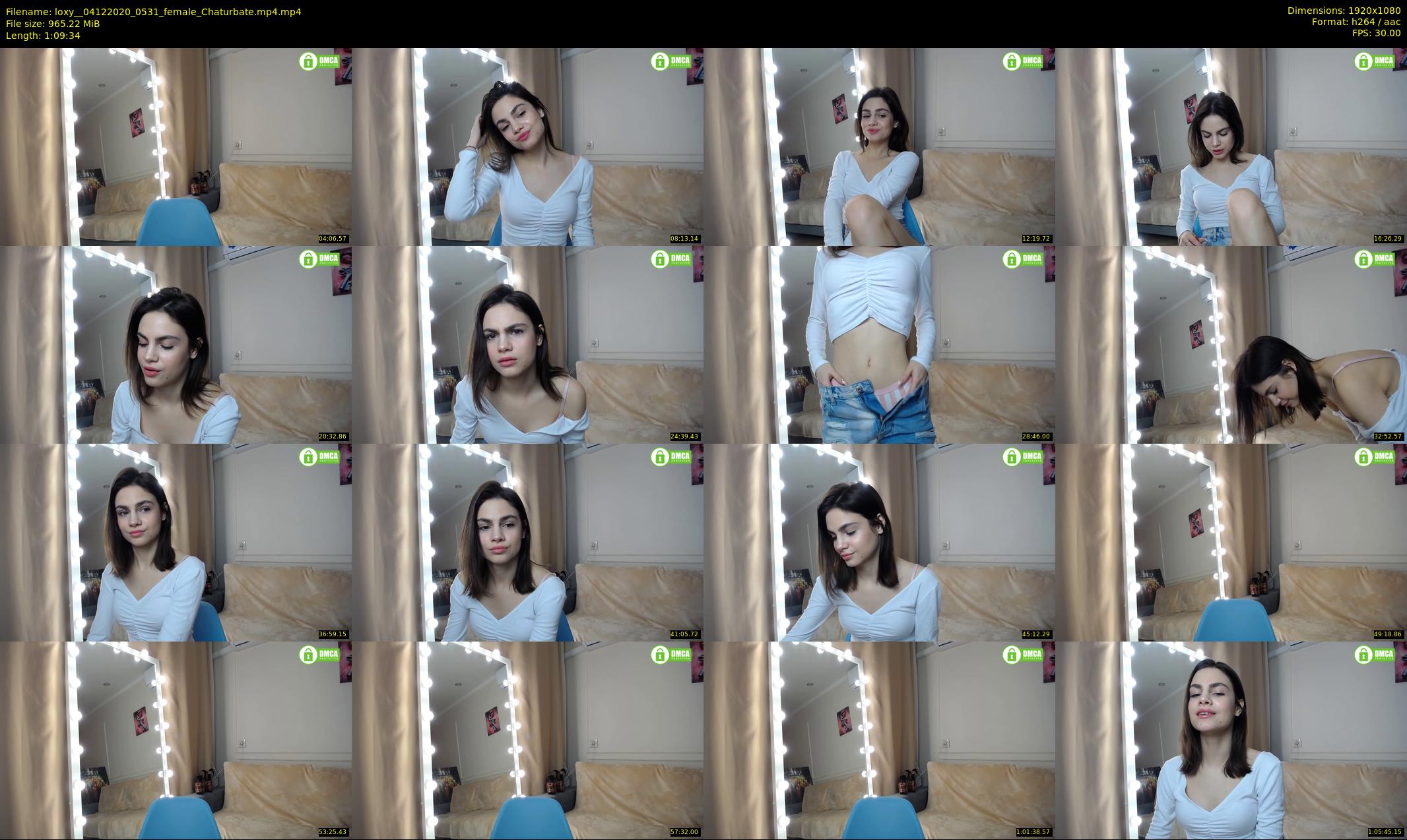 loxy_ — 70 minute Chaturbate female cam show recording, 1080p, Dec 4, 2020