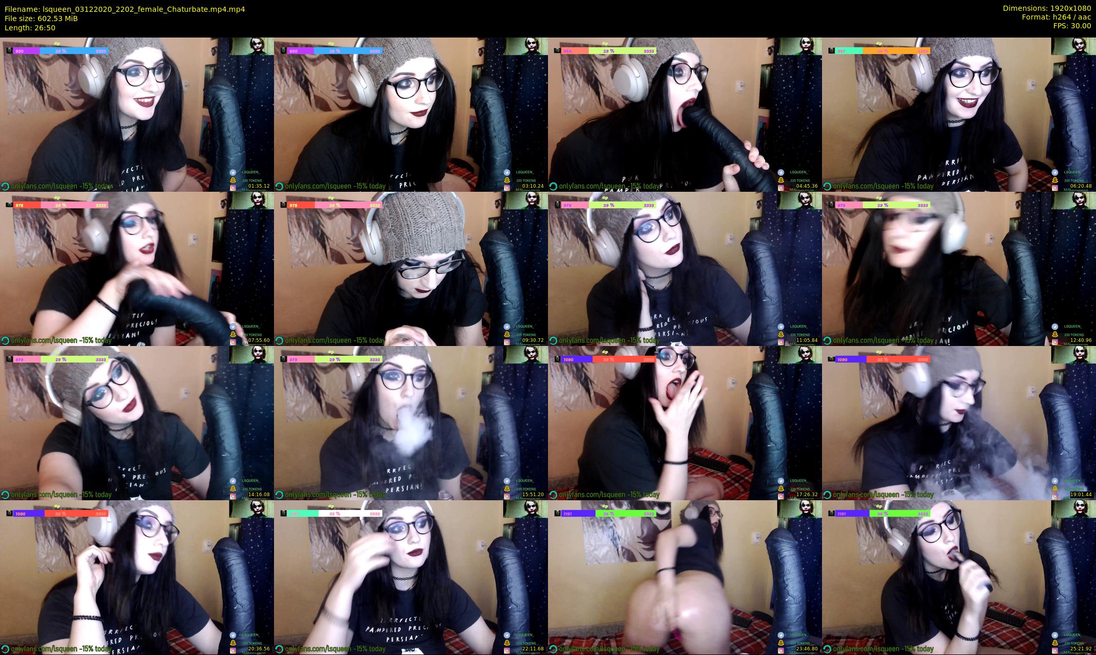 lsqueen — 27 minute Chaturbate female cam show recording, 1080p, Dec 3, 2020
