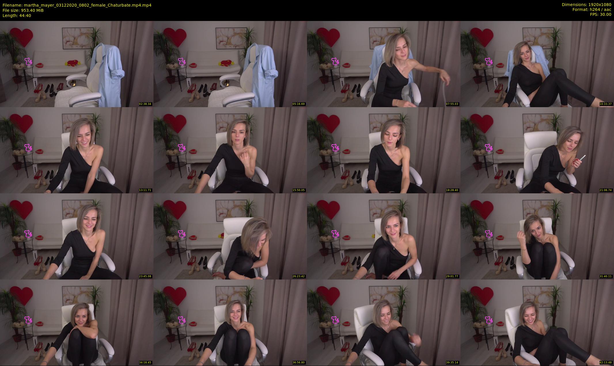 martha_mayer — 45 minute Chaturbate female cam show recording, 1080p, Dec 3, 2020