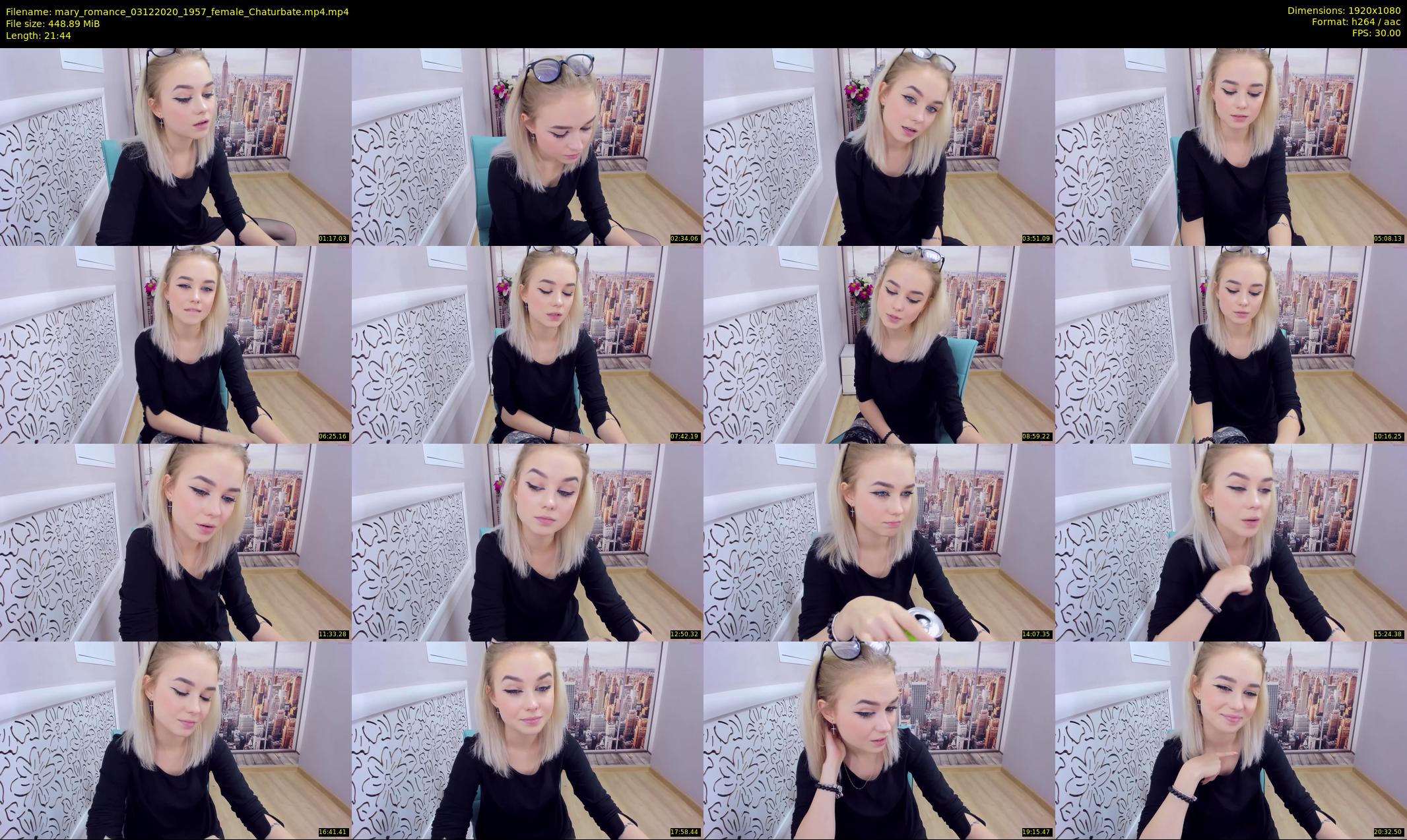 mary_romance — 22 minute Chaturbate female cam show recording, 1080p, Dec 3, 2020
