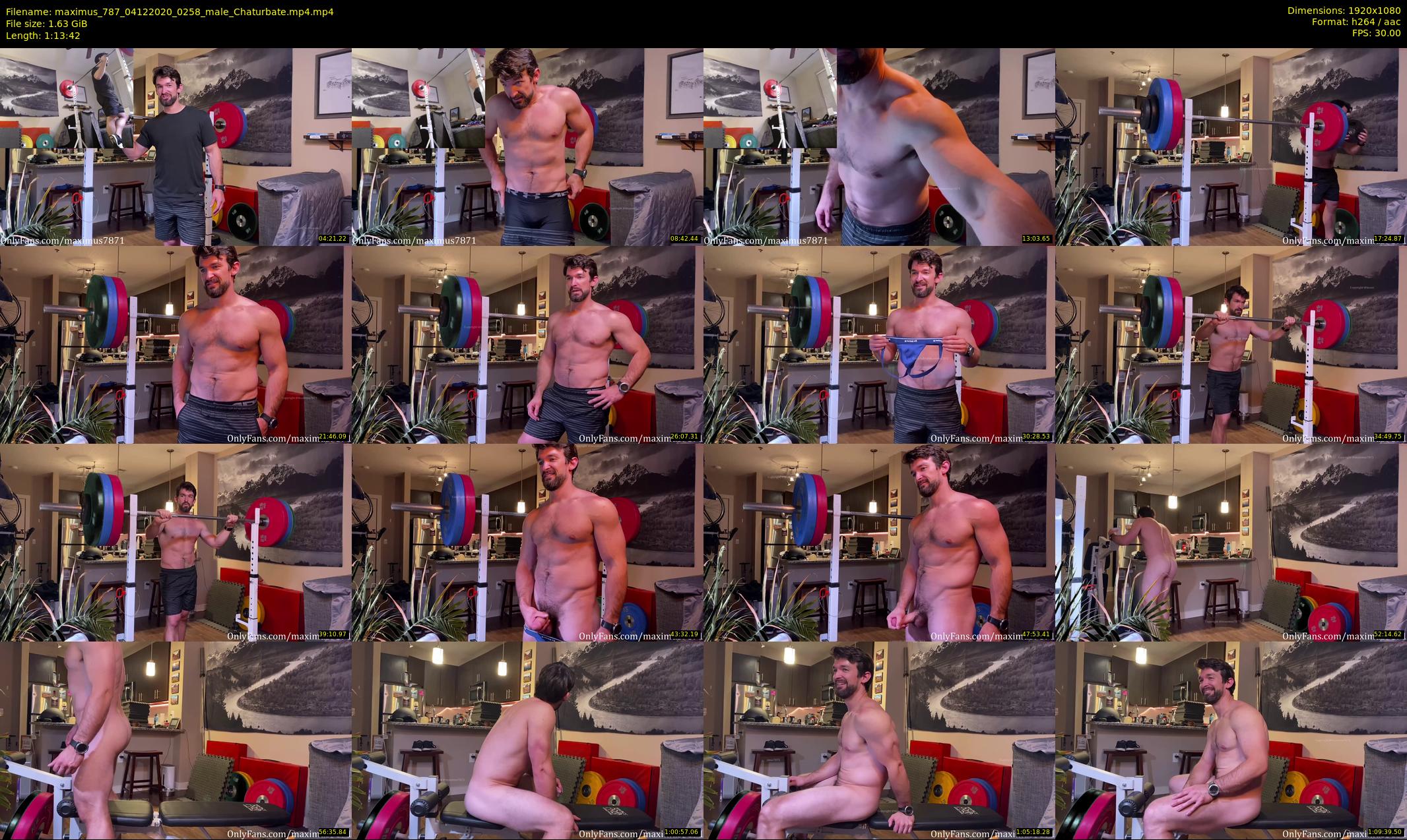maximus_787 — 74 minute Chaturbate male cam show recording, 1080p, Dec 4, 2020
