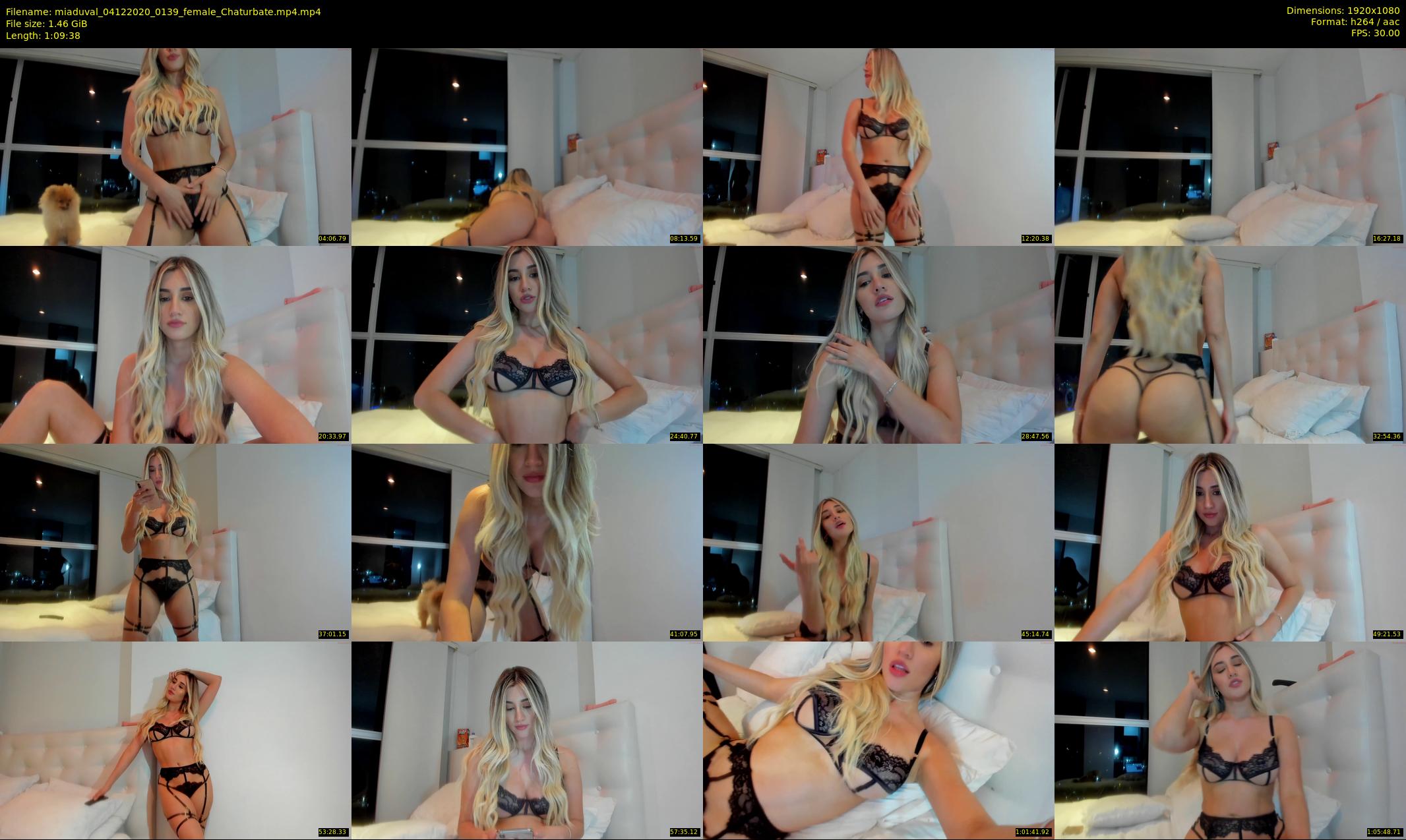 miaduval — 70 minute Chaturbate female cam show recording, 1080p, Dec 4, 2020
