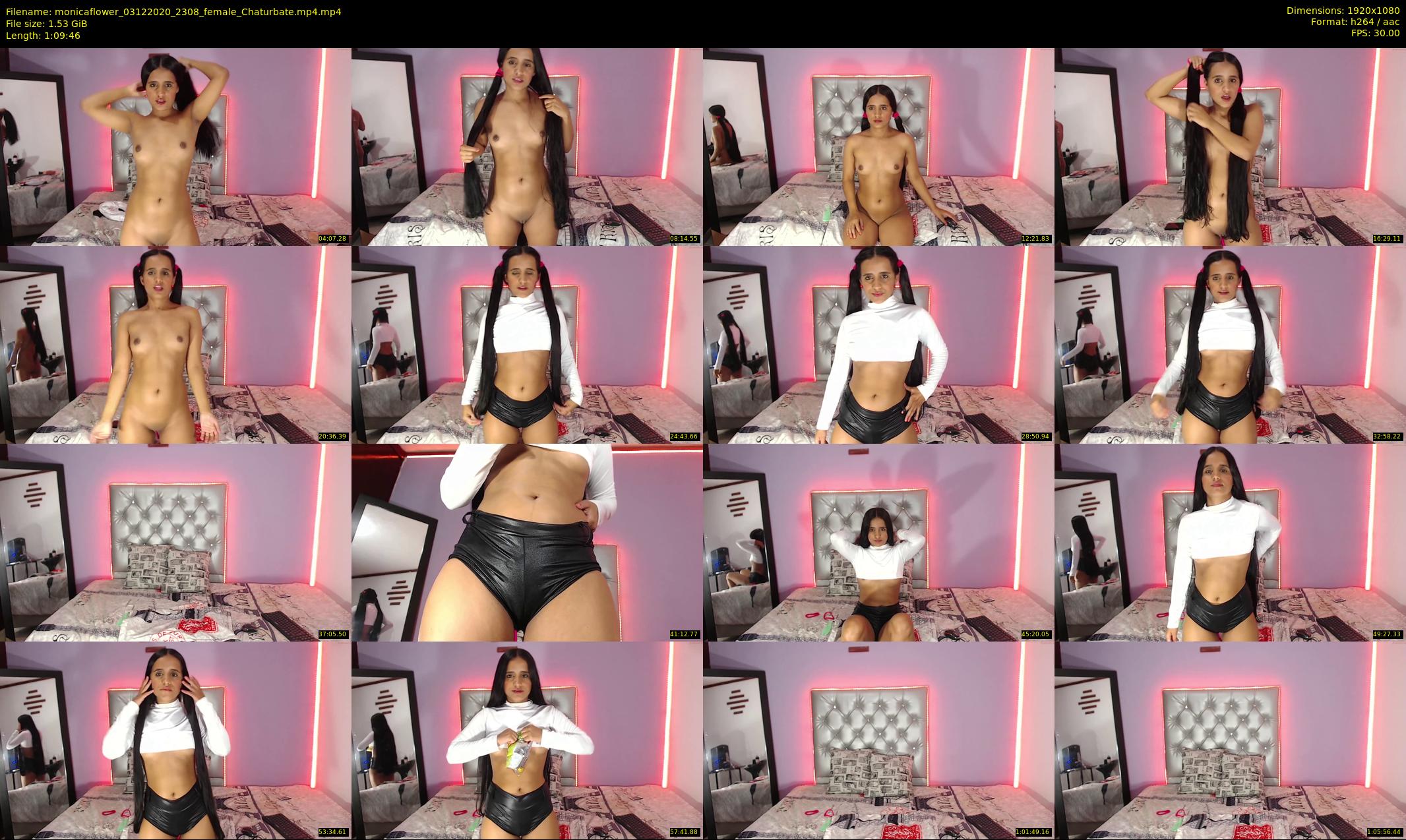 monicaflower — 70 minute Chaturbate female cam show recording, 1080p, Dec 3, 2020