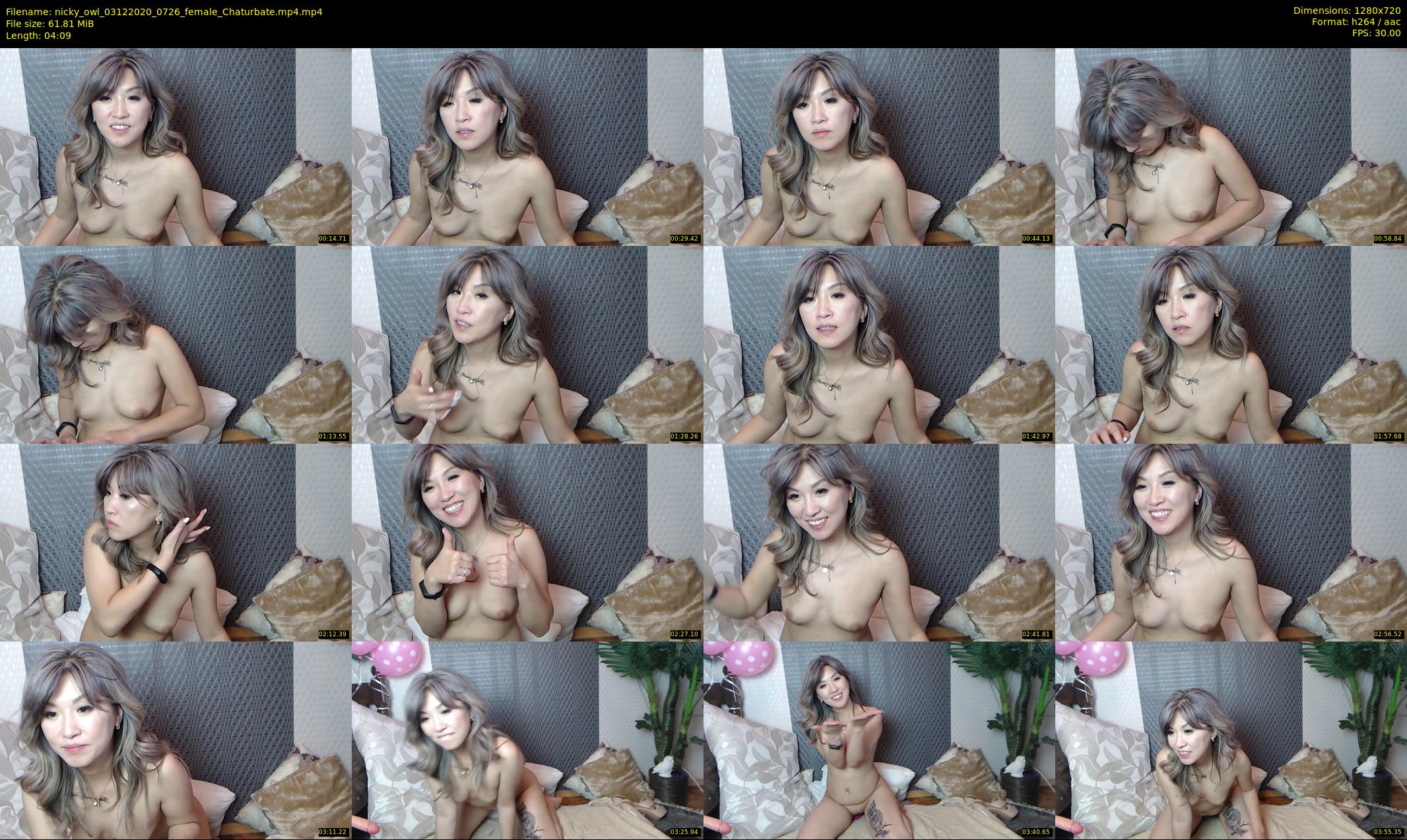 nicky_owl — 5 minute Chaturbate female cam show recording, 720p, Dec 3, 2020