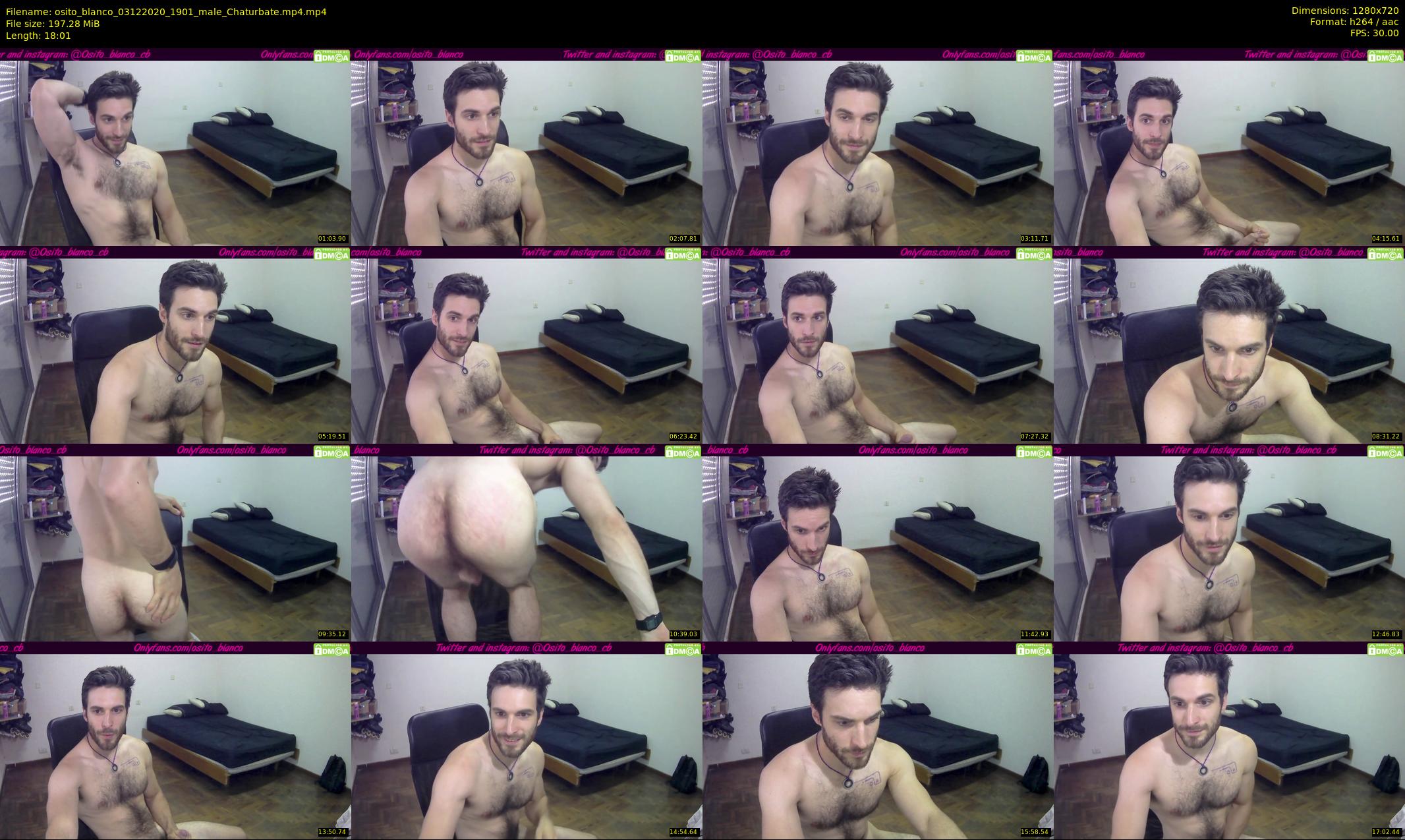 osito_blanco — 19 minute Chaturbate male cam show recording, 720p, Dec 3, 2020