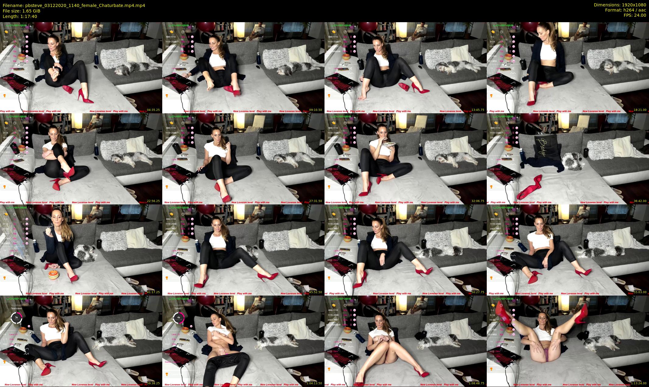 pbsteve — 78 minute Chaturbate couple cam show recording, 1080p, Dec 3, 2020