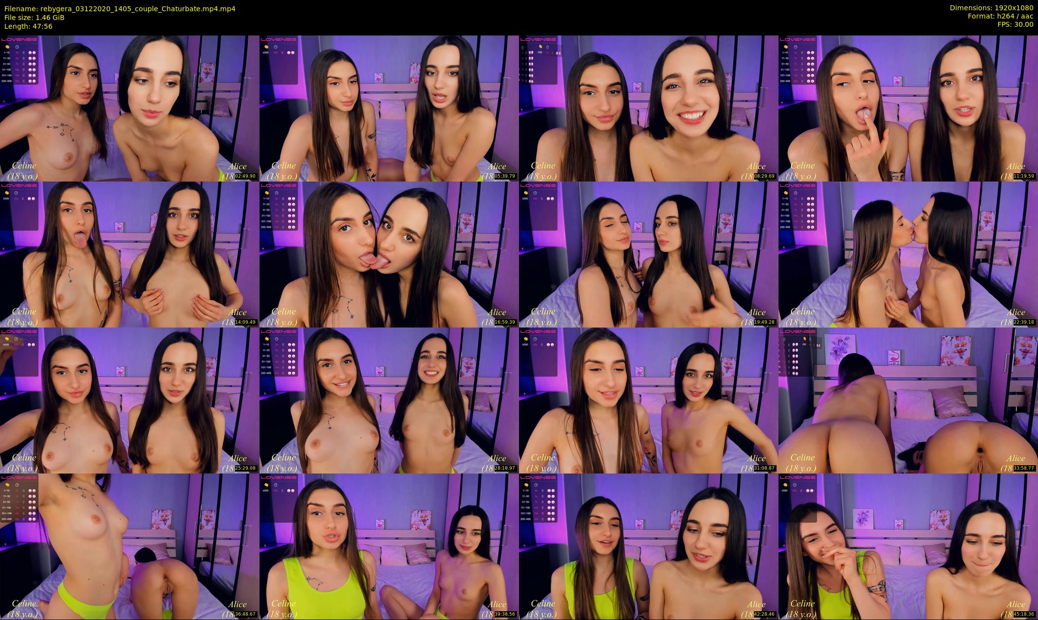 rebygera — 48 minute Chaturbate couple cam show recording, 1080p, Dec 3, 2020