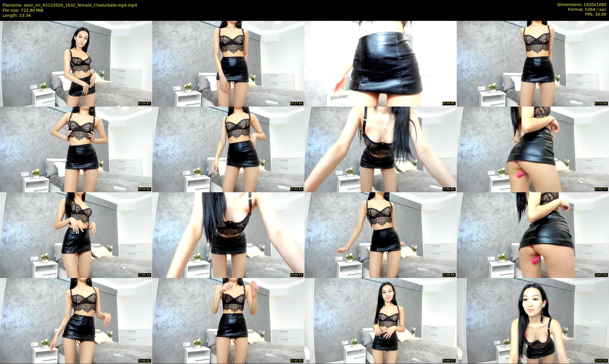 seon_mi — 34 minute Chaturbate female cam show recording, 1080p, Dec 3, 2020