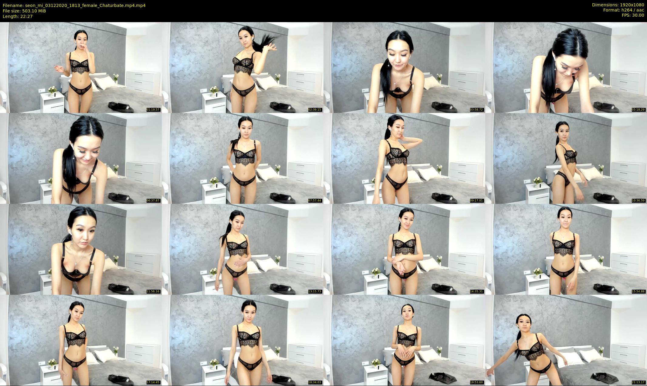 seon_mi — 23 minute Chaturbate female cam show recording, 1080p, Dec 3, 2020