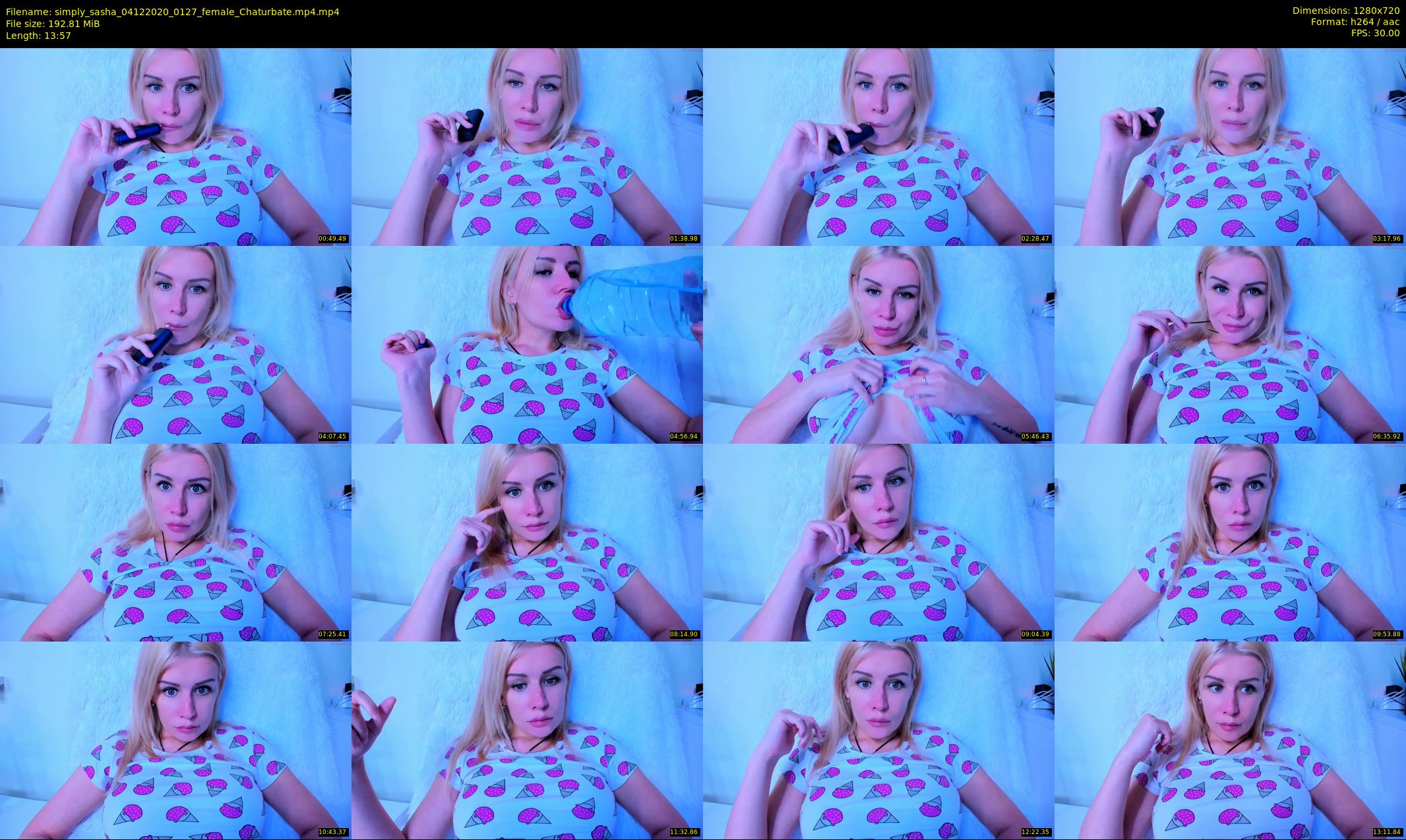 simply_sasha — 14 minute Chaturbate female cam show recording, 720p, Dec 4, 2020