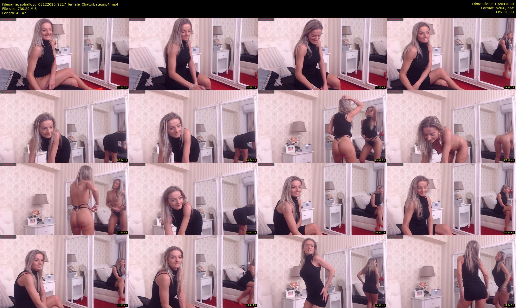 sofialloyd — 41 minute Chaturbate female cam show recording, 1080p, Dec 3, 2020