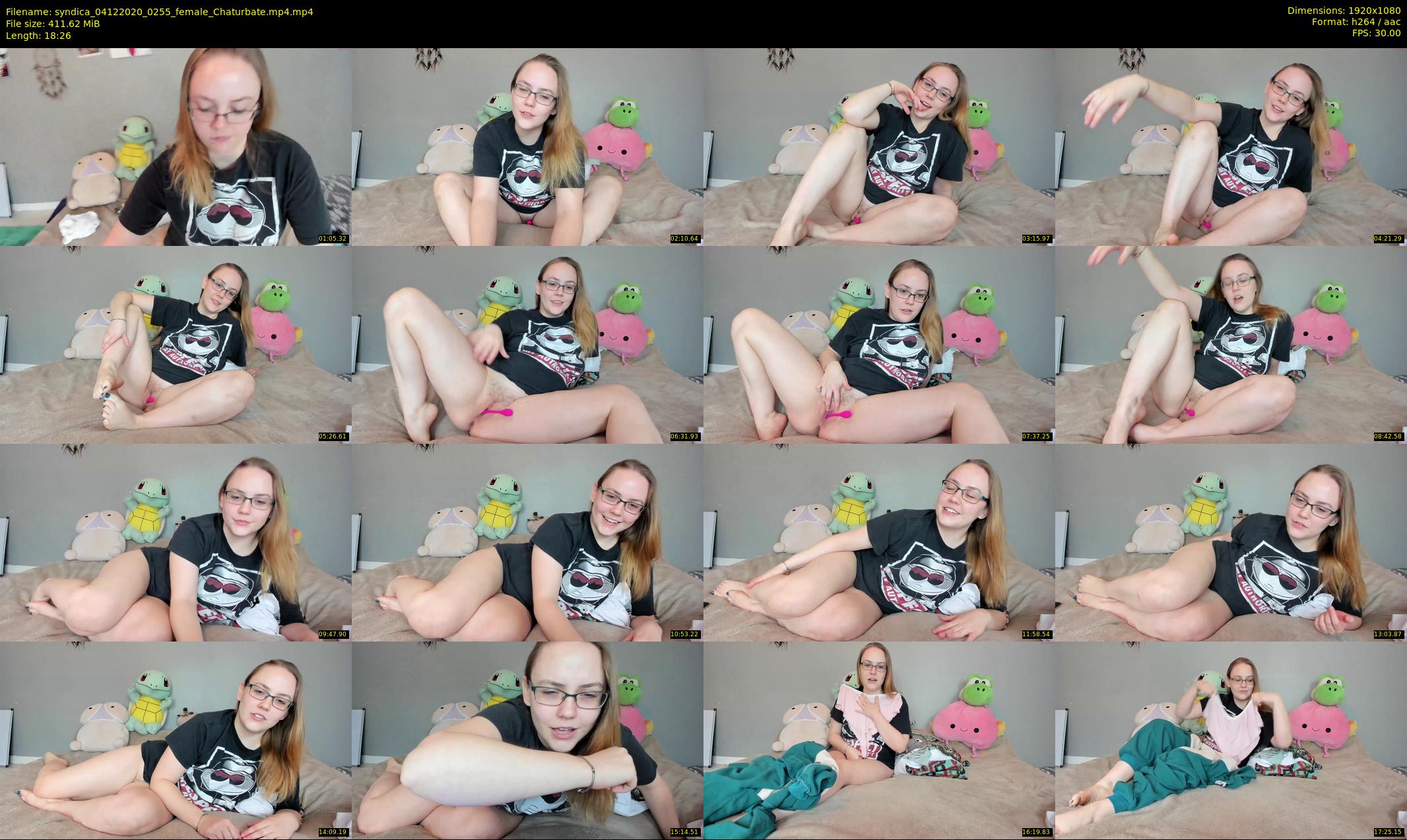syndica — 19 minute Chaturbate female cam show recording, 1080p, Dec 4, 2020