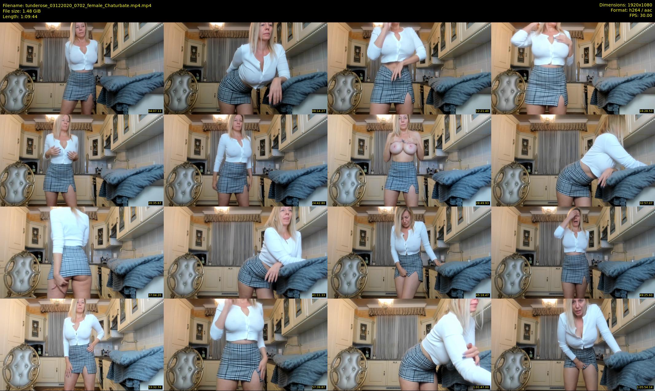 tunderose — 70 minute Chaturbate female cam show recording, 1080p, Dec 3, 2020