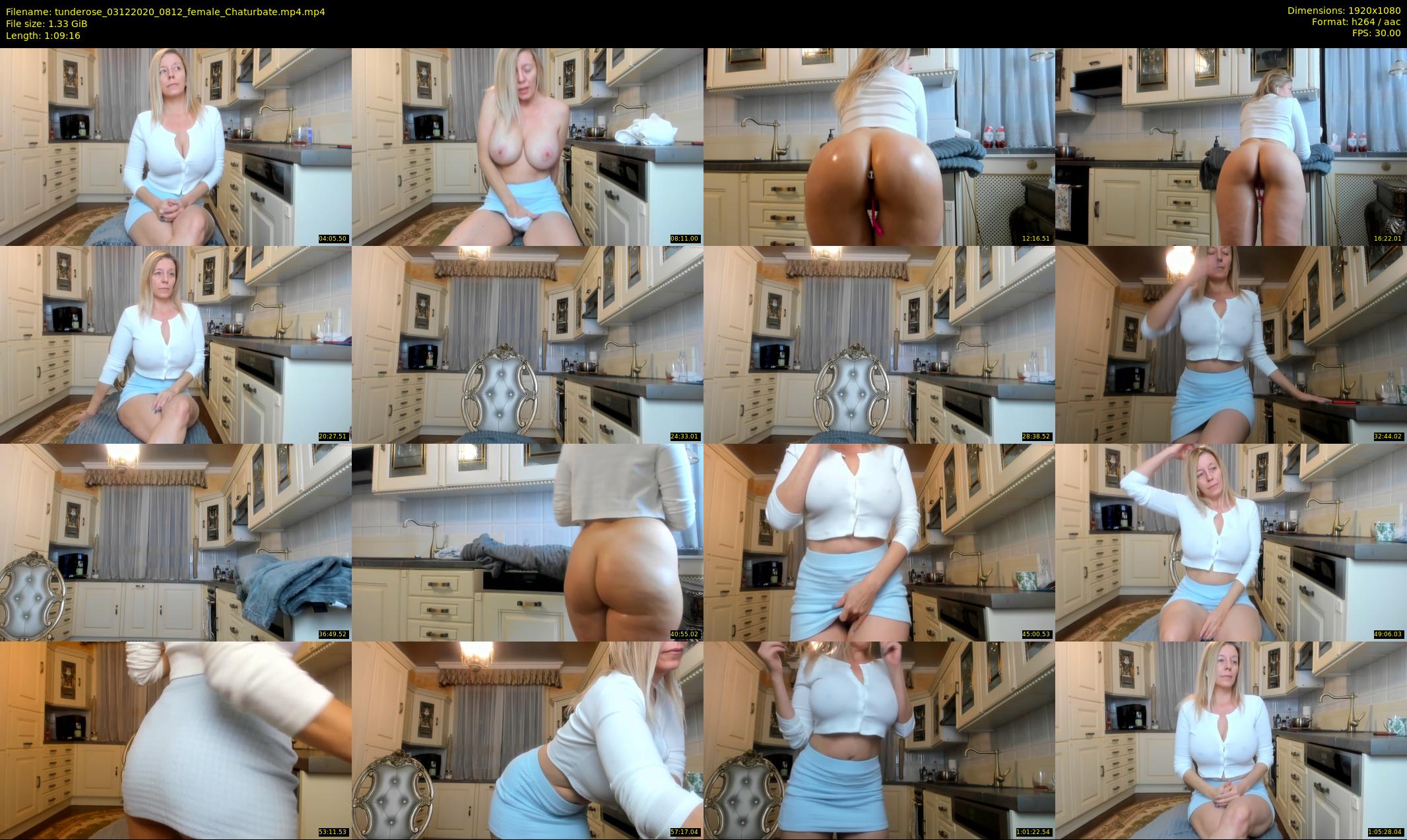 tunderose — 70 minute Chaturbate female cam show recording, 1080p, Dec 3, 2020