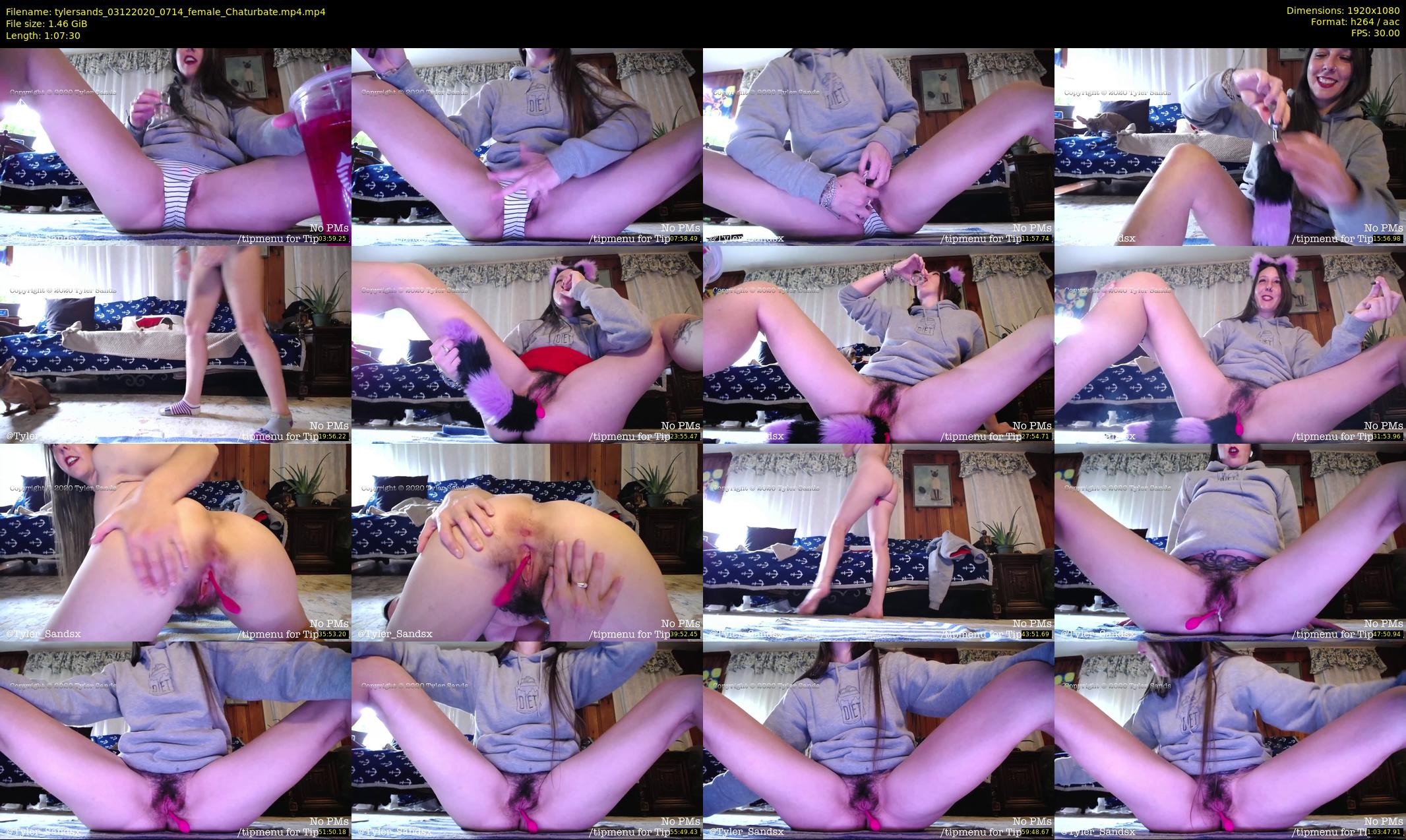tylersands — 68 minute Chaturbate female cam show recording, 1080p, Dec 3, 2020