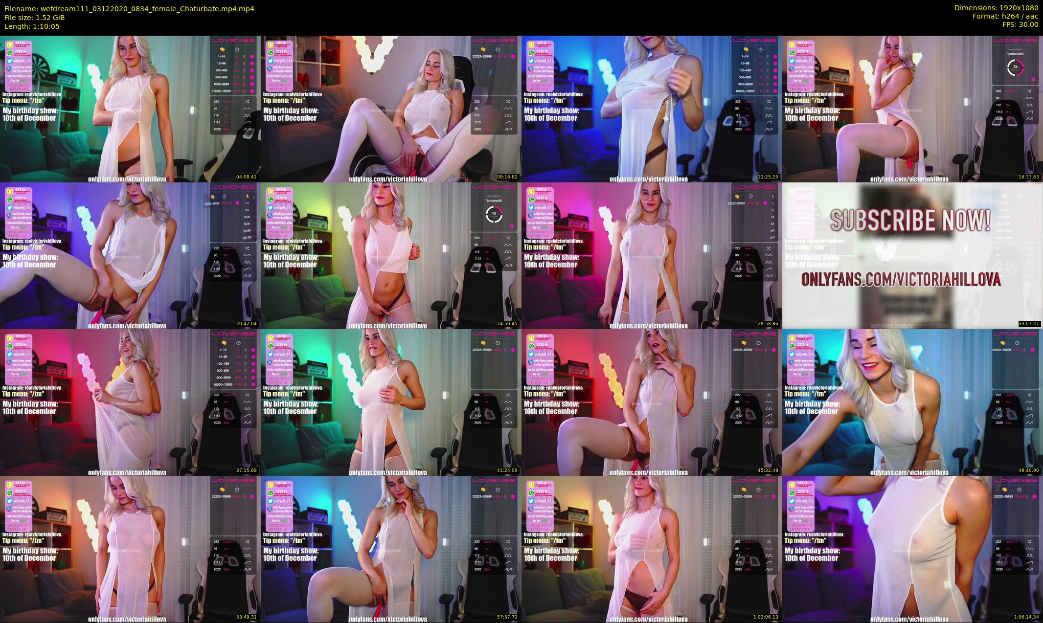 wetdream111 — 71 minute Chaturbate couple cam show recording, 1080p, Dec 3, 2020