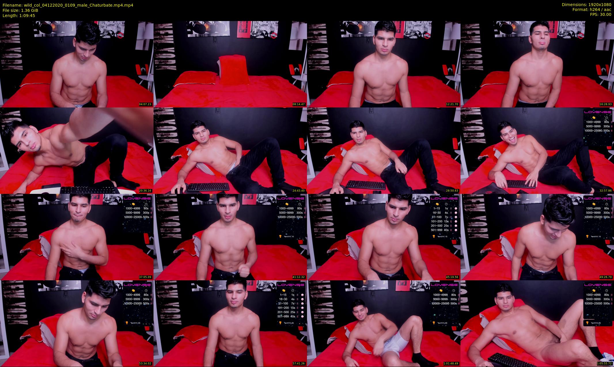 wild_col — 70 minute Chaturbate male cam show recording, 1080p, Dec 4, 2020