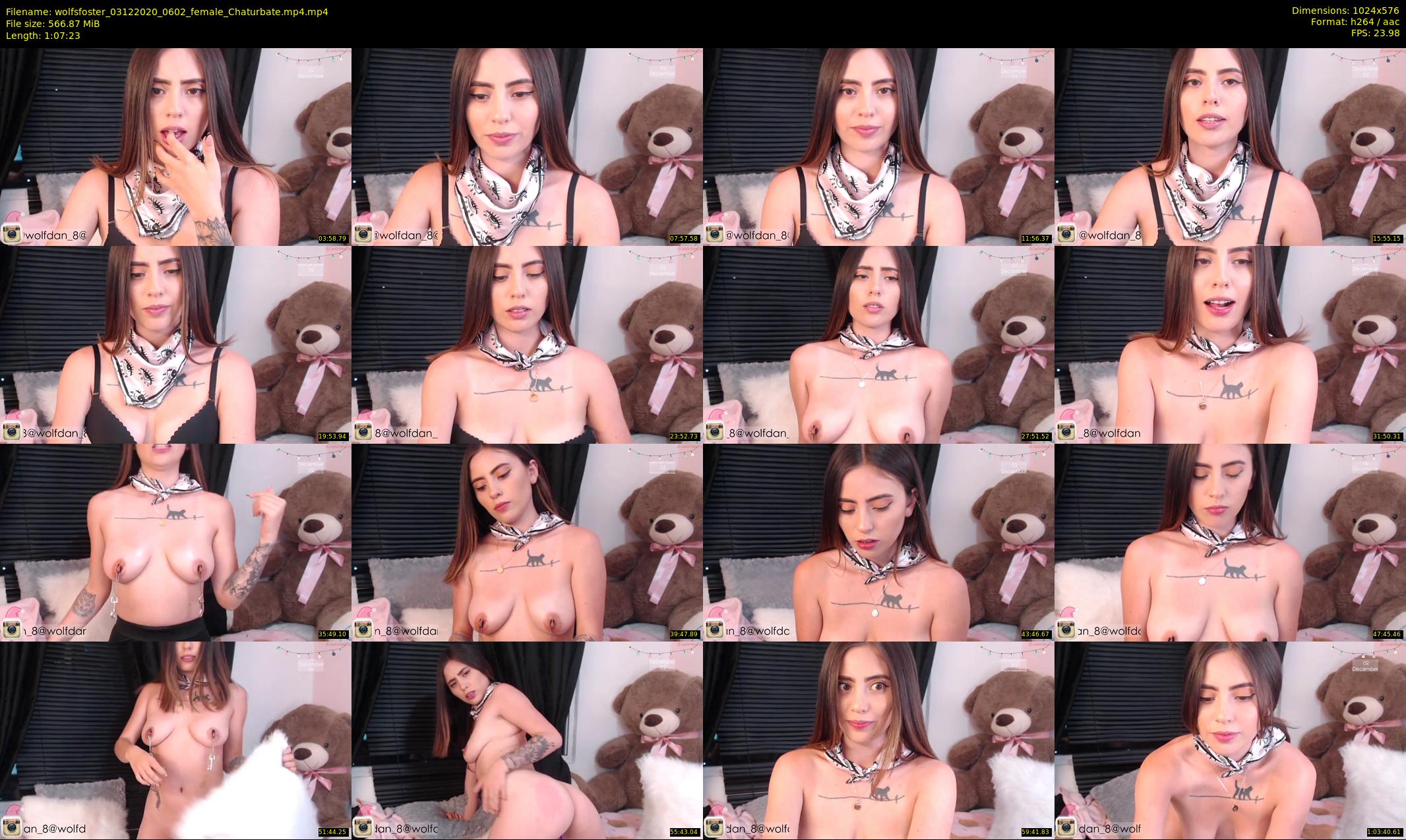wolfsfoster — 68 minute Chaturbate couple cam show recording, 480p, Dec 3, 2020