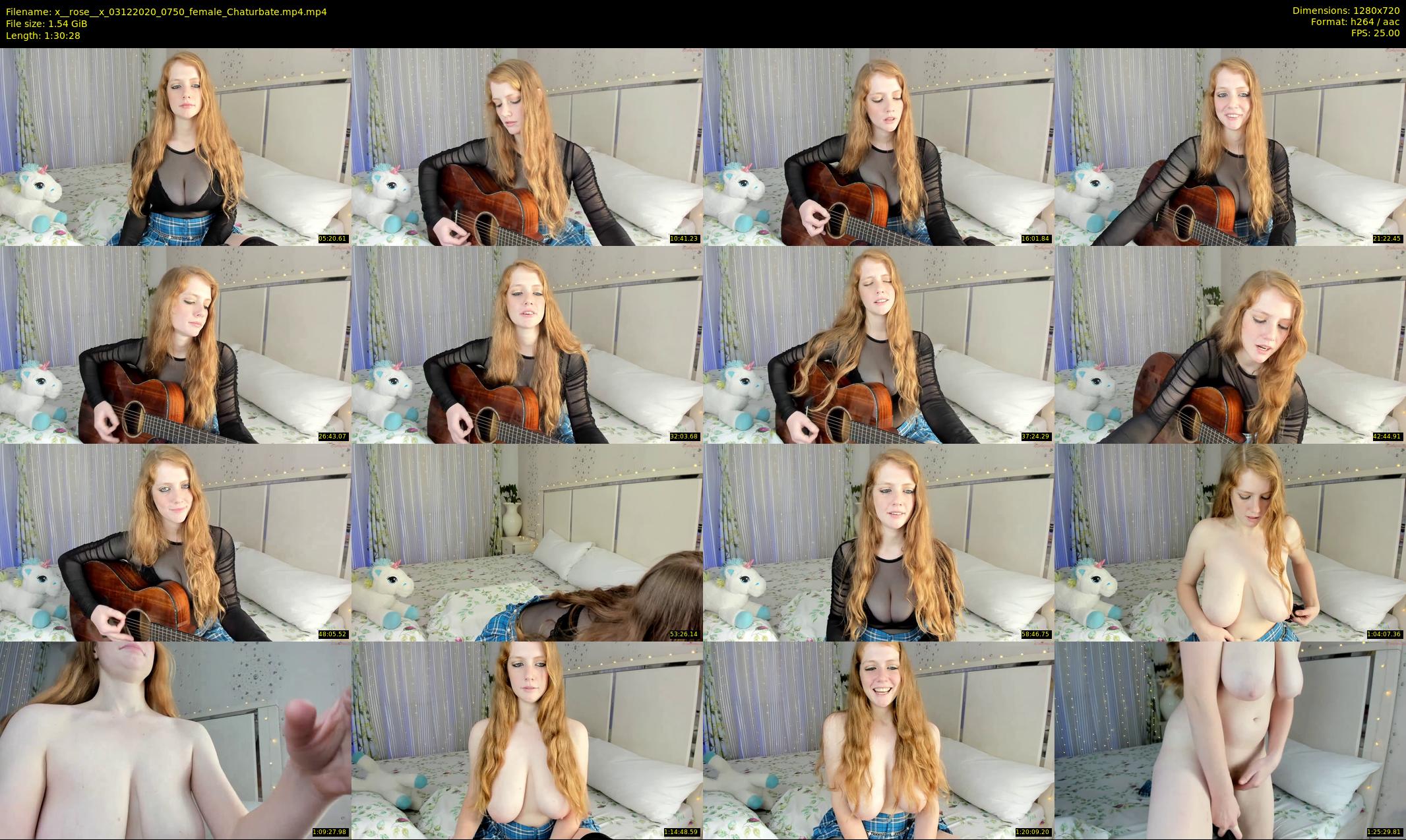 x__rose__x — 91 minute Chaturbate female cam show recording, 720p, Dec 3, 2020