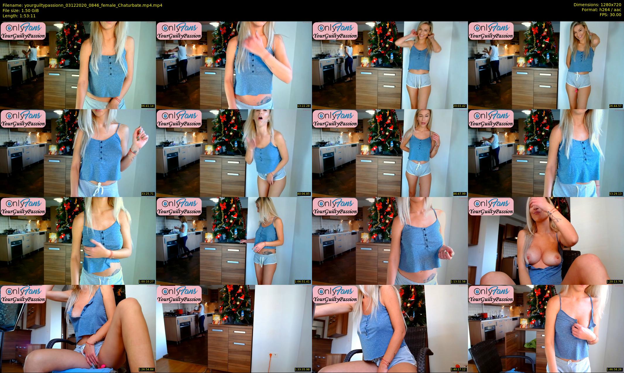yourguiltypassionn — 114 minute Chaturbate female cam show recording, 720p, Dec 3, 2020