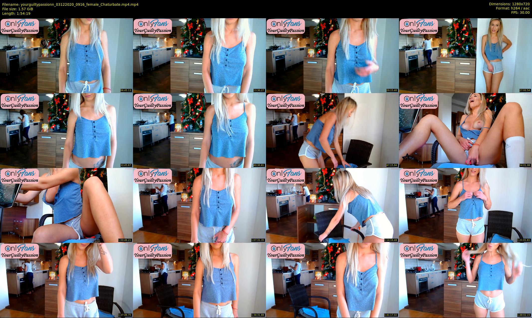 yourguiltypassionn — 115 minute Chaturbate female cam show recording, 720p, Dec 3, 2020